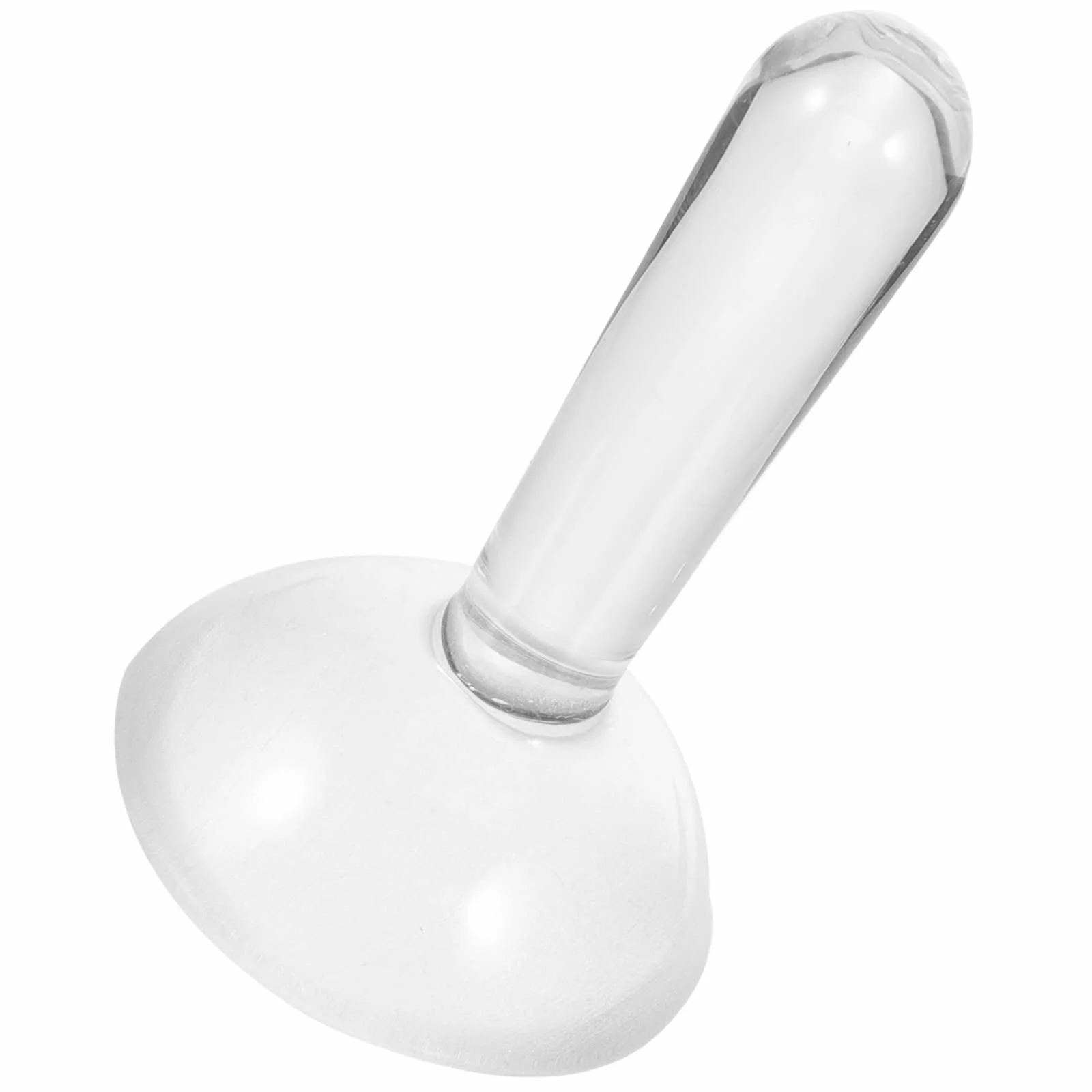 LALAFINA Mortero para Moler Pintura al Óleo y Acuarela Varilla Mezcladora de Vidrio Ergonómica