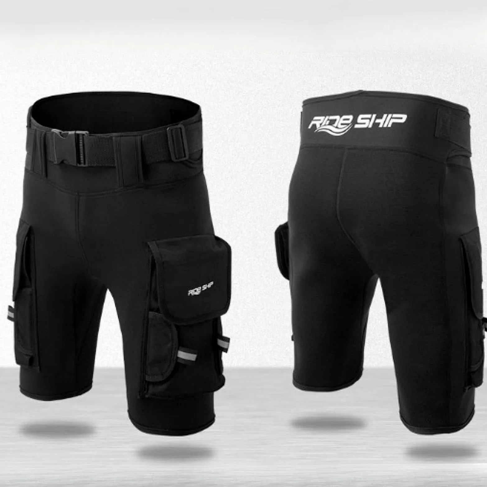 Pantalones Cortos de Buceo, Trajes de Neopreno, Pantalones, Bolsillos, Pantalones Cortos de Buceo, Pantalones para Hombre, Pantalones Sumergib
