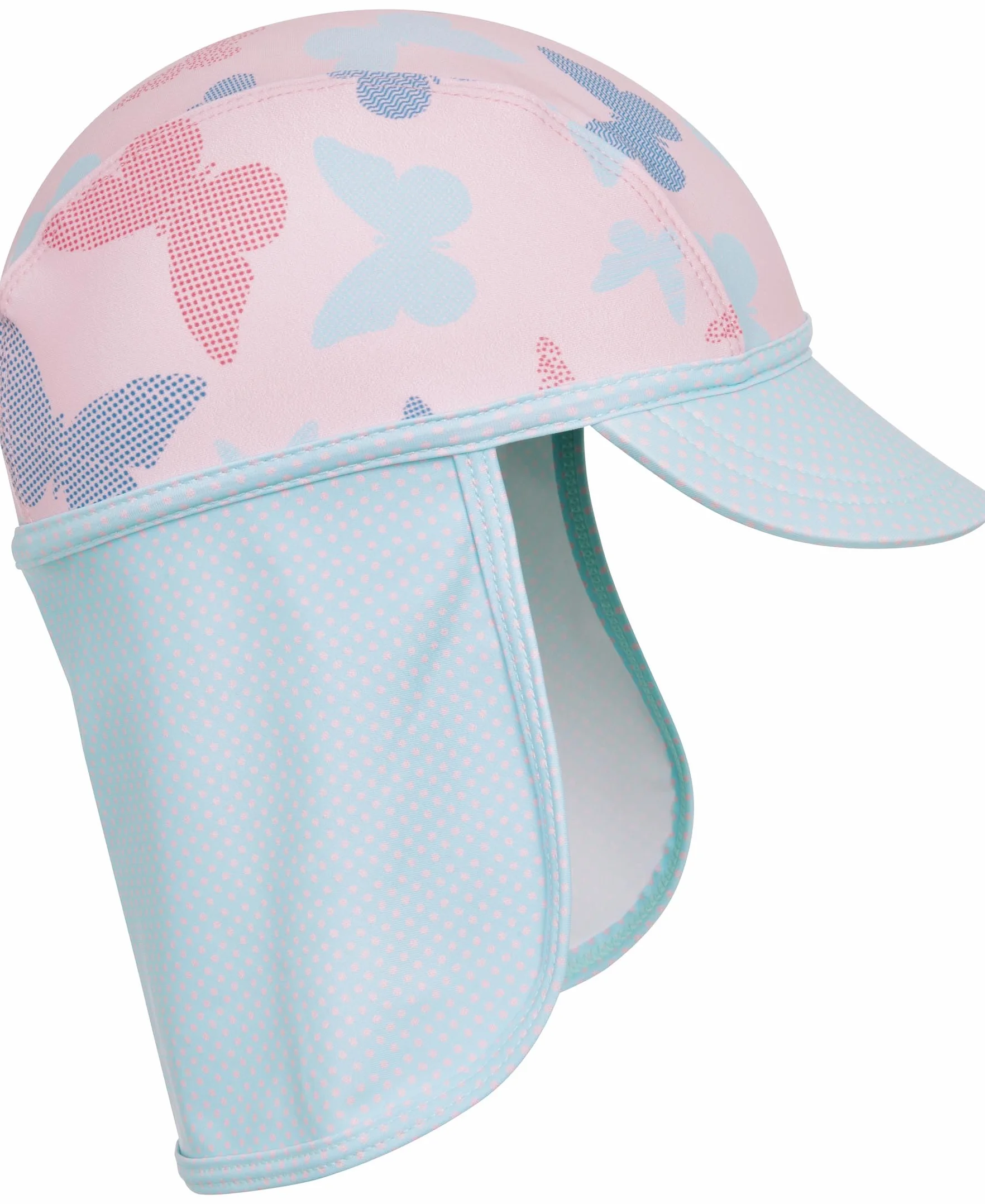 Playshoes Sombrero de Protección Ultravioleta Unisex niños, Mariposas, 49