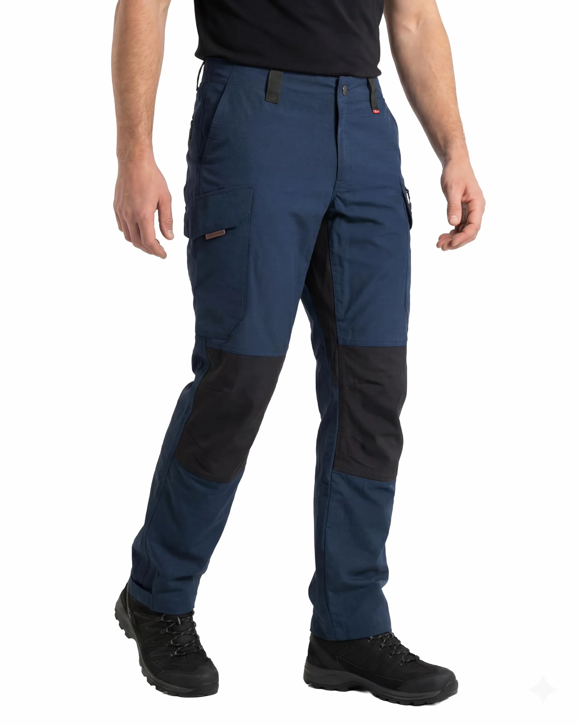 DANISH ENDURANCE Pantalones Trekking Hombre, Impermeables, Ajuste Regular