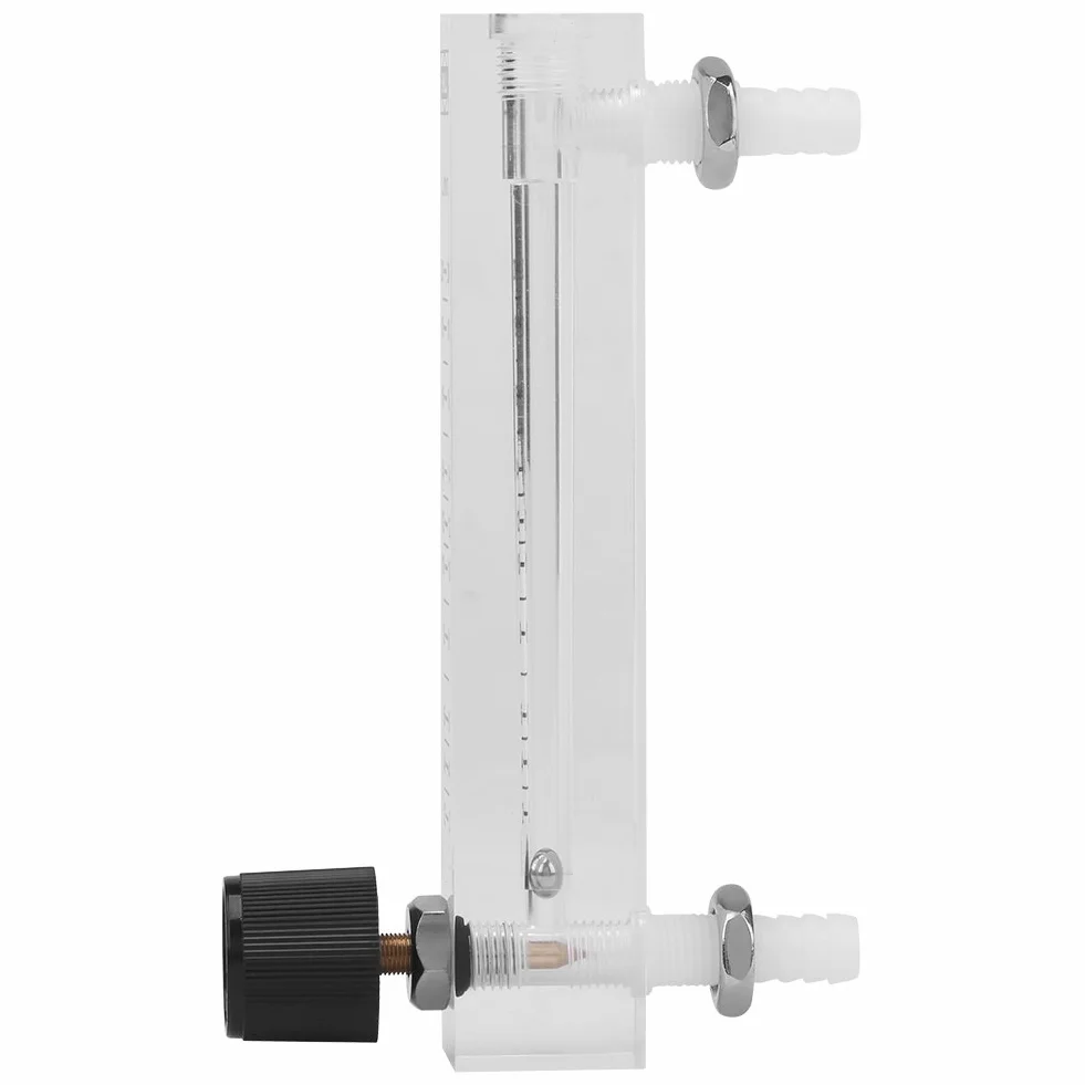 Caudalímetro 2-20LPM medidor de flujo de oxígeno acrílico válvula de control