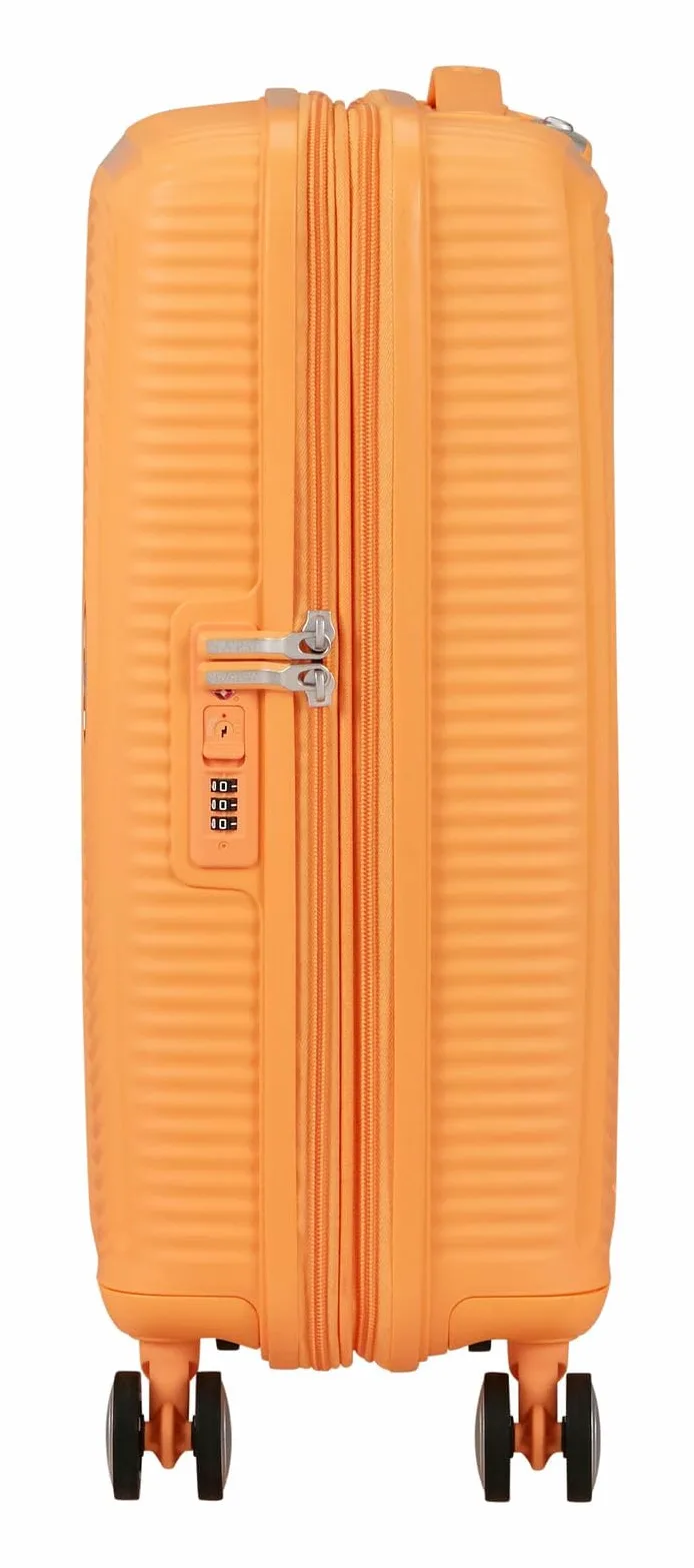 American Tourister Soundbox Spinner 55/20 TSA EXP Trolley Papaya Pop Albaricoque