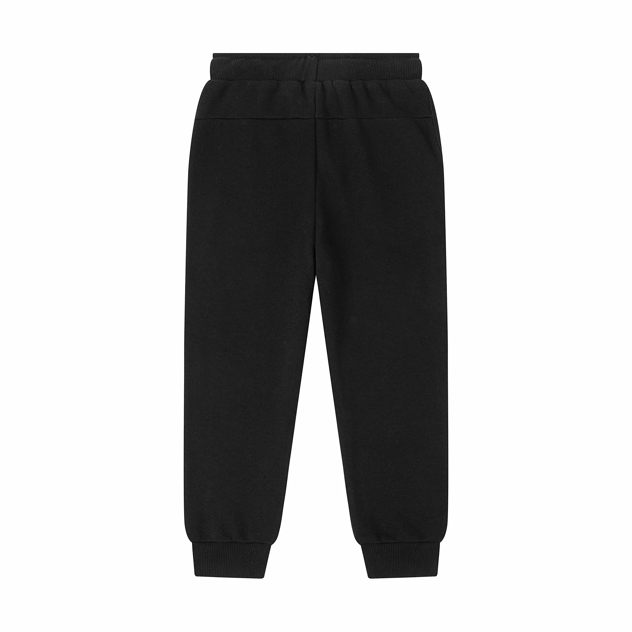 Pantalón Deportivo Niño Algodón Chándal Rizo Pantalones Largos Jogging Térmico Elástico Suave Cómodo Resistente Invierno Colección Escolar Casual Tallas 4 5 6 7 8 10 12 14 Años