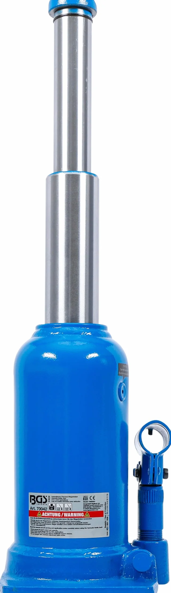 BGS 70042 Gato de botella hidráulico 5 t pistón doble