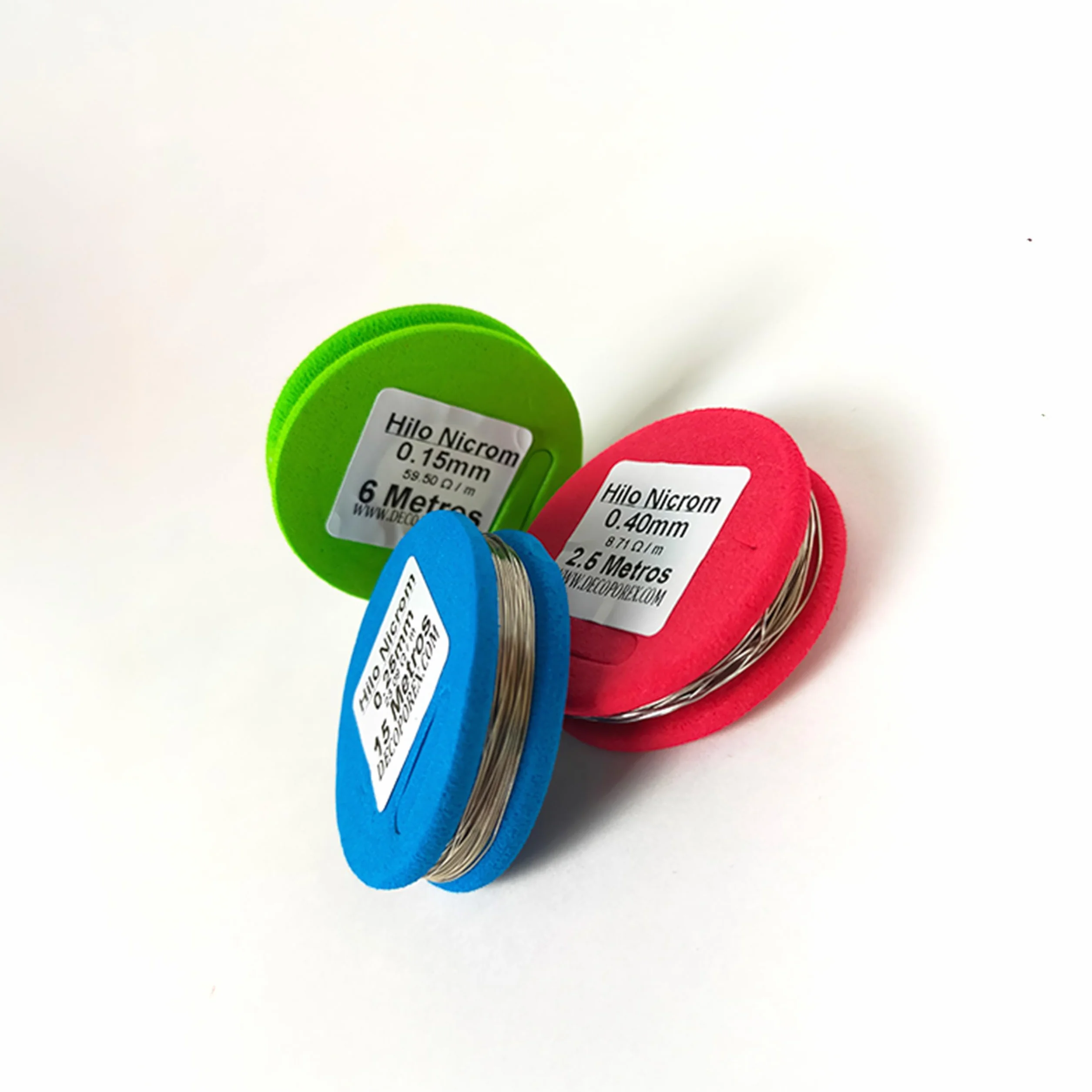 Bobina hilo de resistencia Nicrom 0,40 mm 6 metros