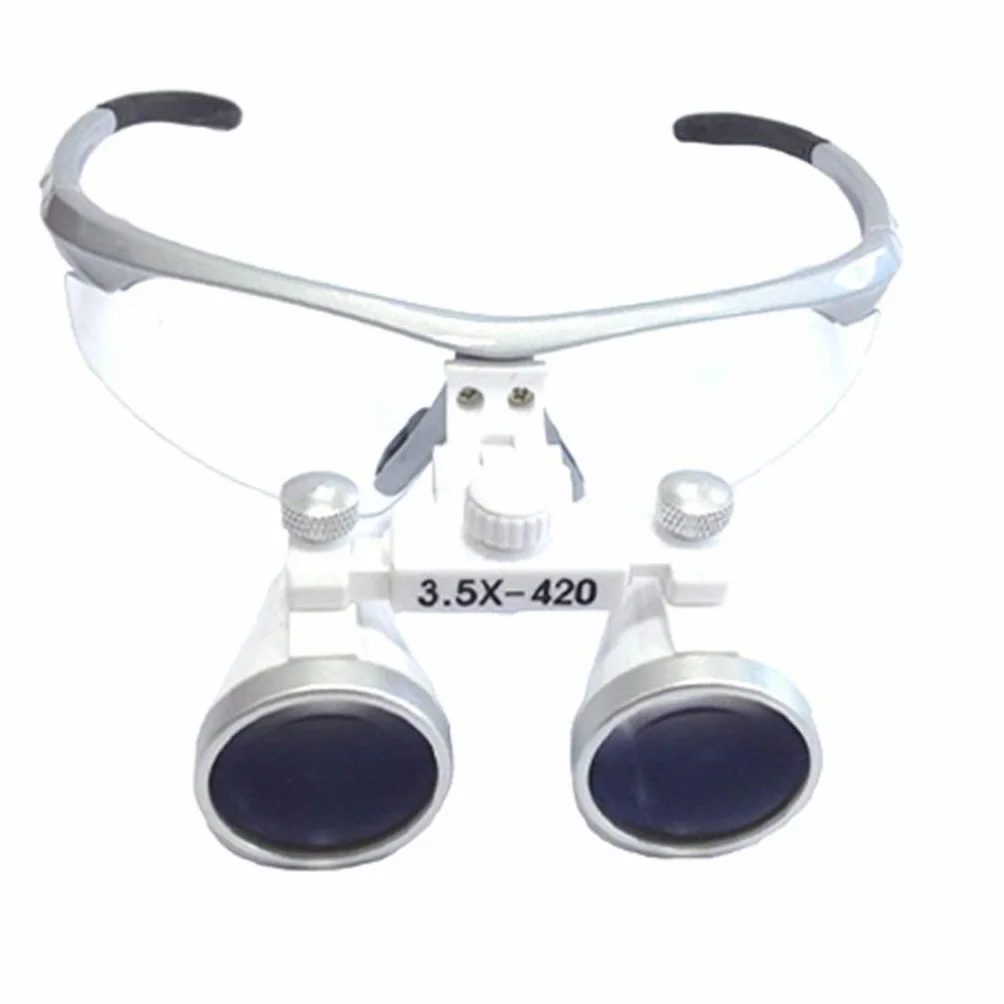 Athenadental Gafas Lupas Binoculares Médico Quirúrgico Dental 3.5×420MM