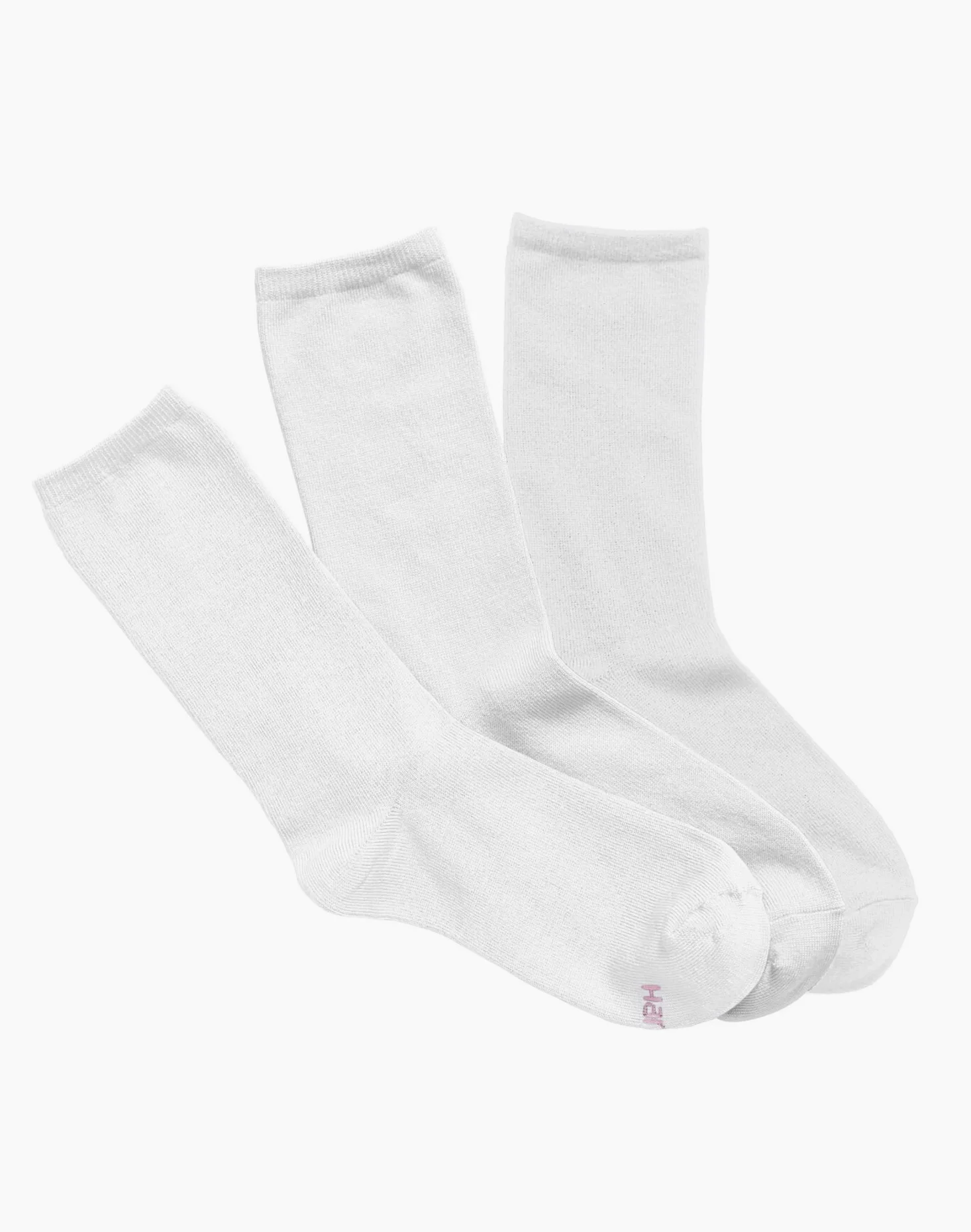 Hanes Calcetines casuales para mujer (paquete de 3)