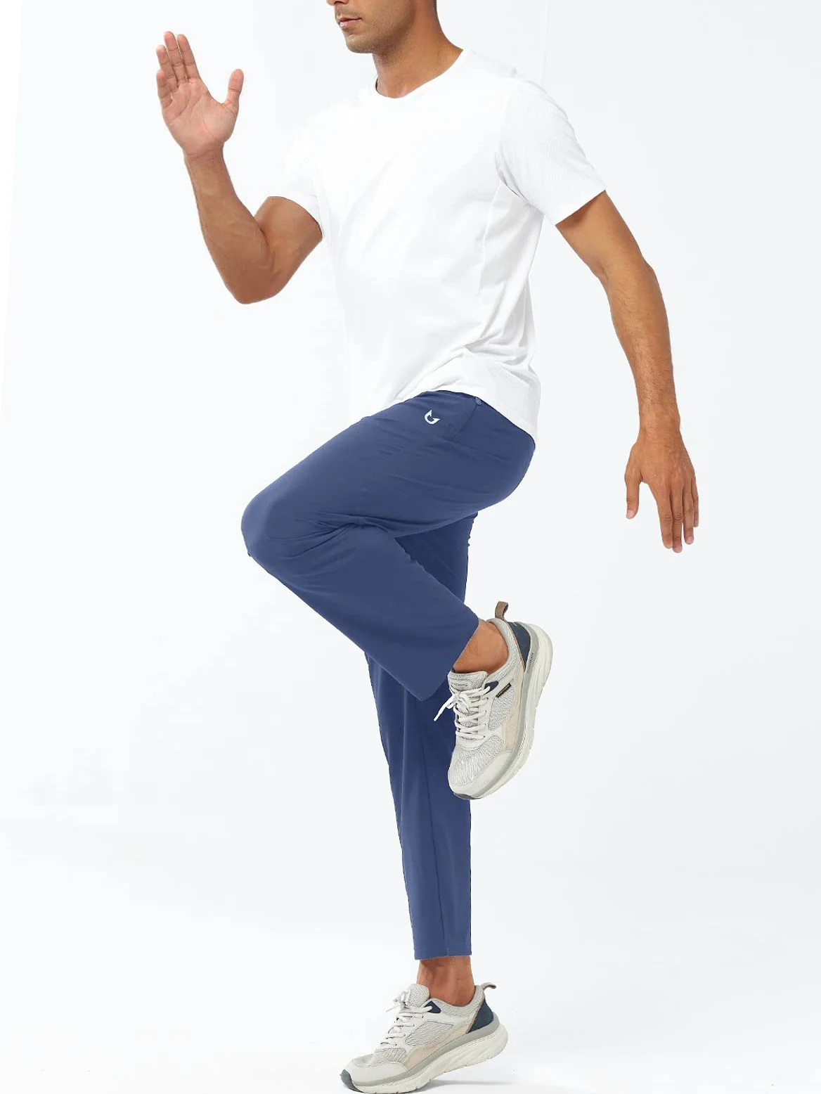 NORTHYARD Pantalon Chandal Hombre Impermeable UV Pantalones Secado Rápido Senderismo con Bolsillo con Cremallera
