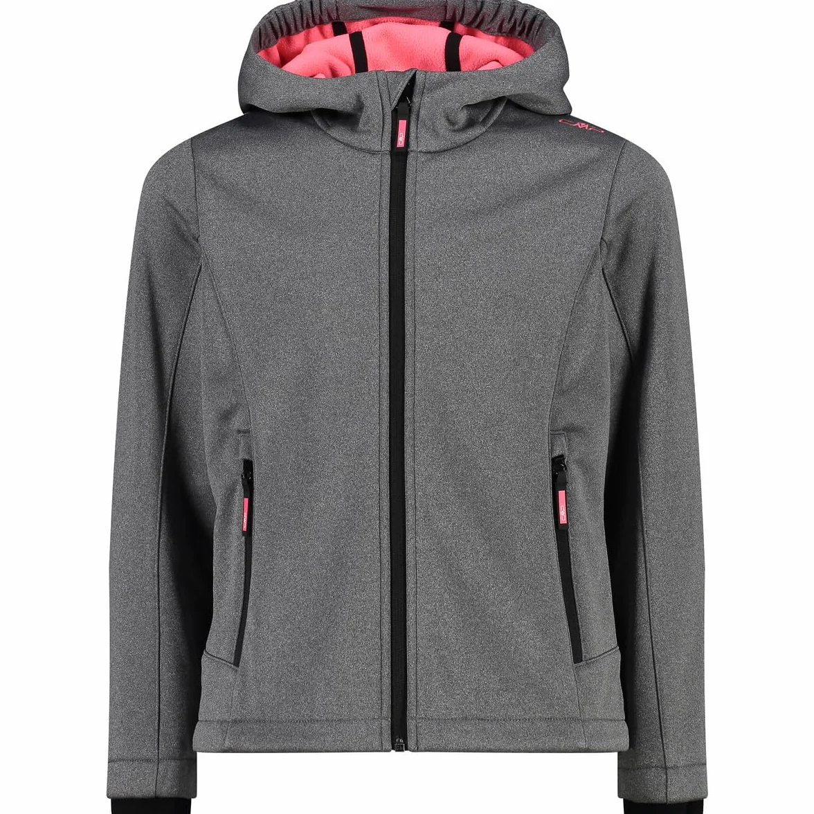 CMP Chaqueta Kid G Con Capucha Fija Chaqueta Softshell Unisex niños (Pack de 1)