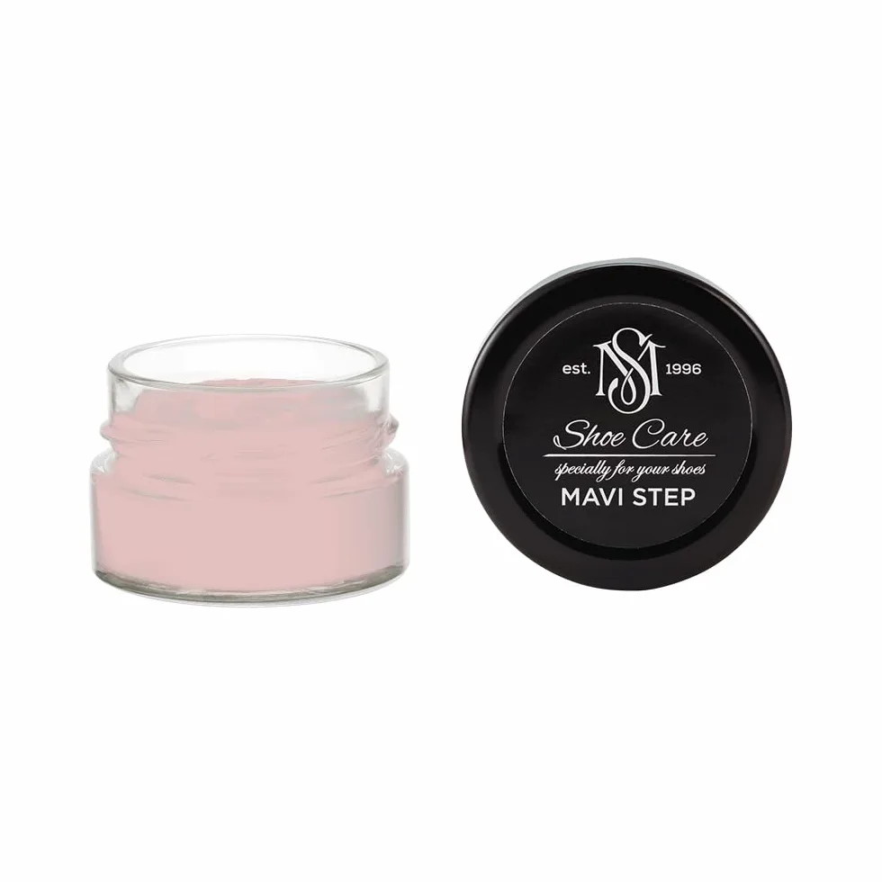 Crema para zapatos de alta calidad, NCS S 1515-R rosa gris pardo, esmalte nutritivo y restaurador de color para cuero liso - 50.3 ml