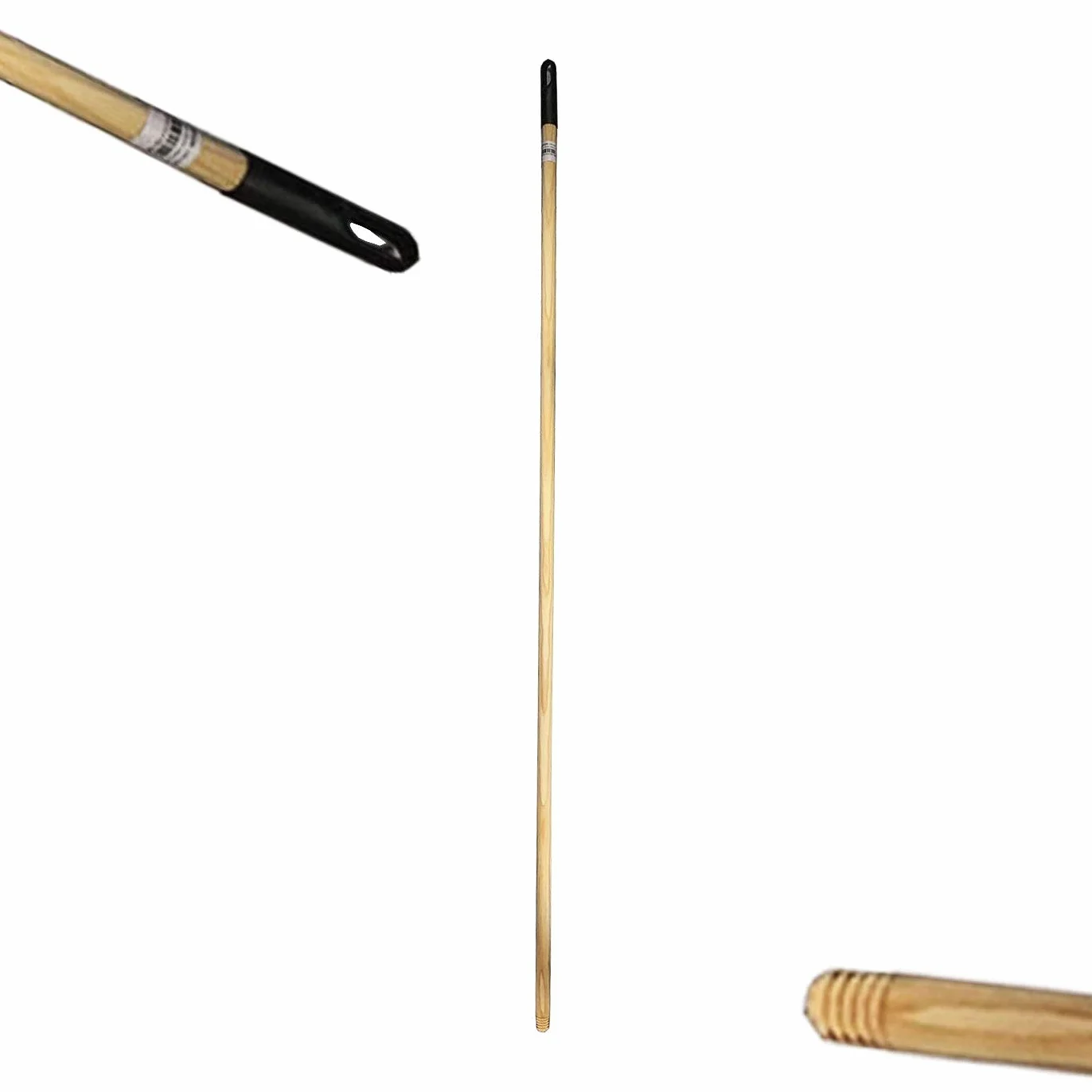 Acan Mango para Escoba de Madera con Rosca 140 cm Alto 2,2 cm Diámetro Recambio