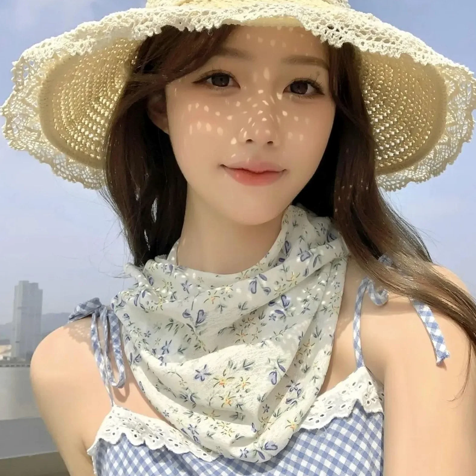 Máscara de protección solar cara completa verano 2 piezas Para Excursiones | For mujeres conducción y ciclismo bufanda mascarilla protector de cuello cubierta de cuello