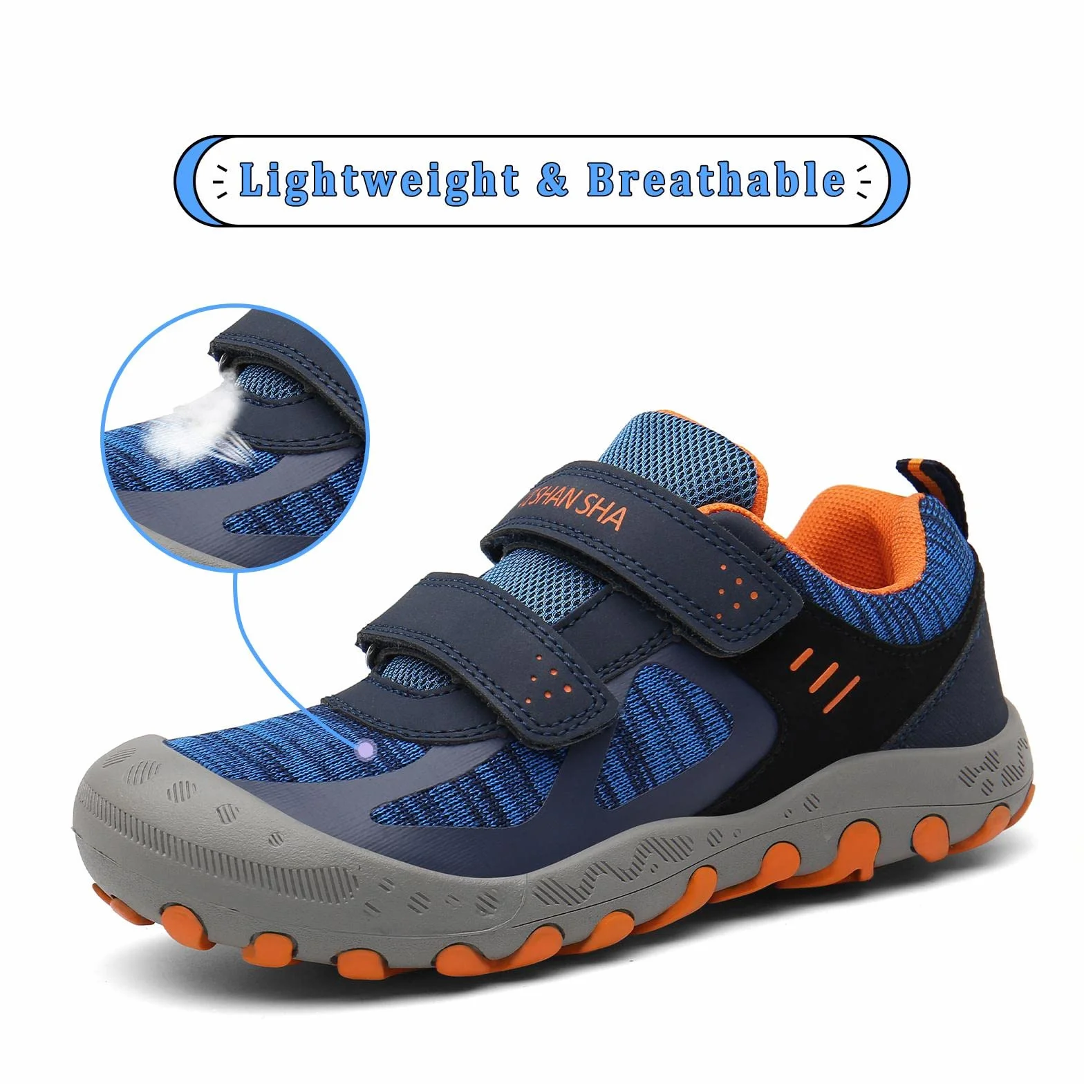 Mishansha Zapatos de Deportivo para Niños y Niñas Antideslizante Zapatillas de Senderismo Ligero, Talla 24-38 EU