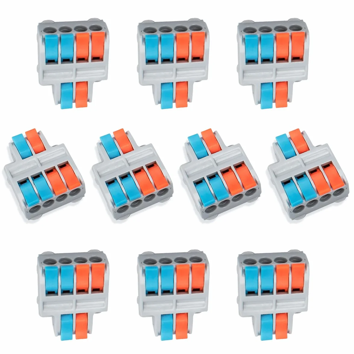 Conector de Cable SPL-42 2 Entradas 4 Salidas 10 uds