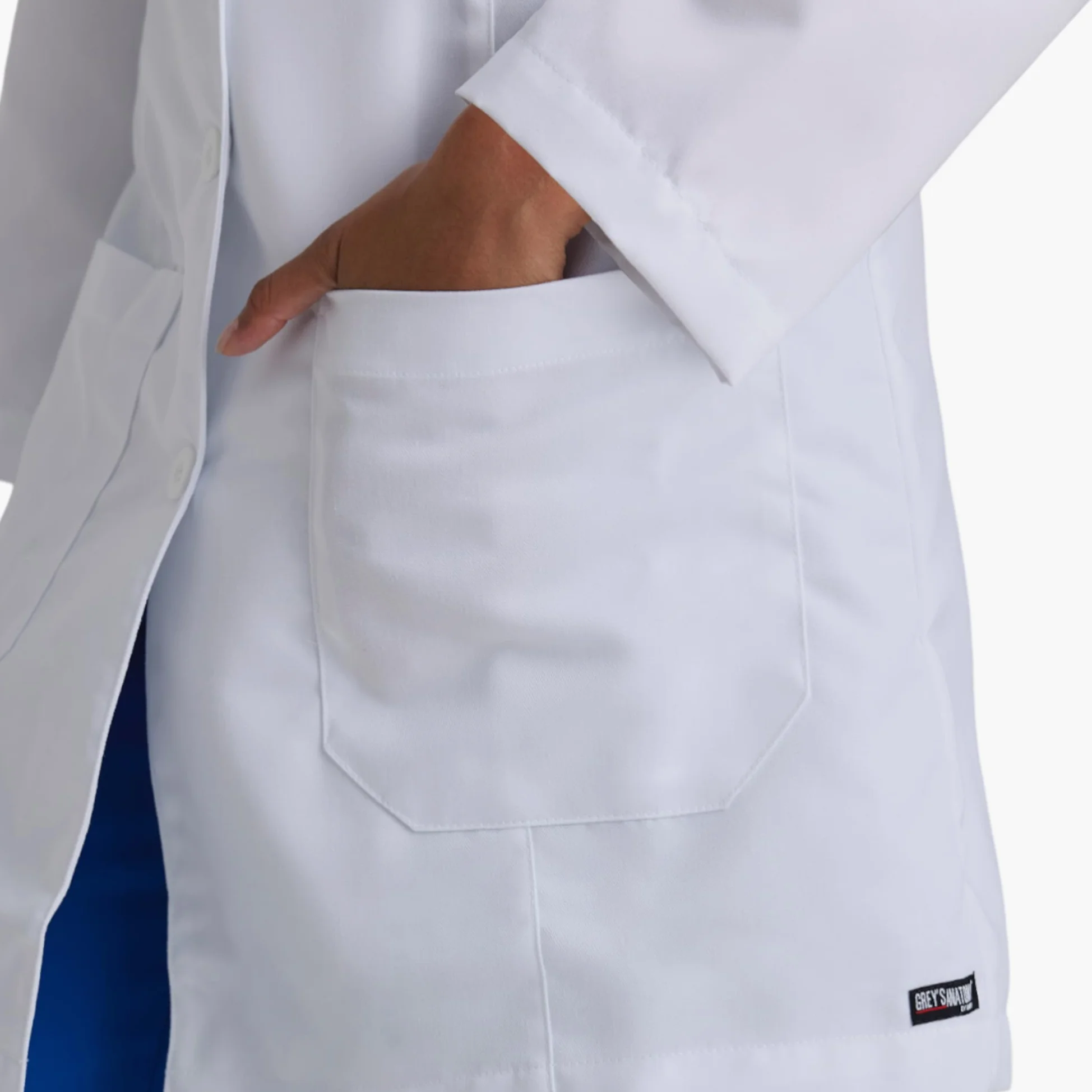 Grey's Anatomy 4481 34" Women's Lab Coat White L