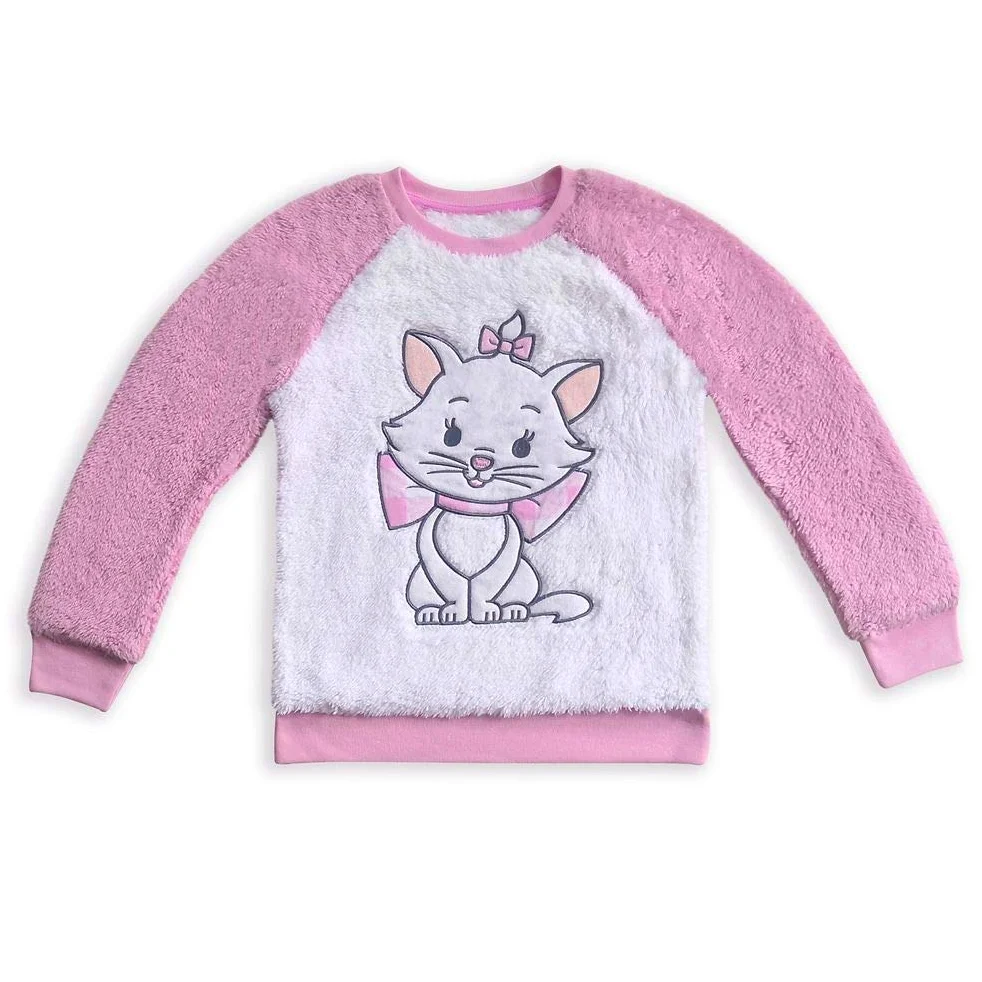 Disney Marie - Conjunto de pijama de forro polar para niña