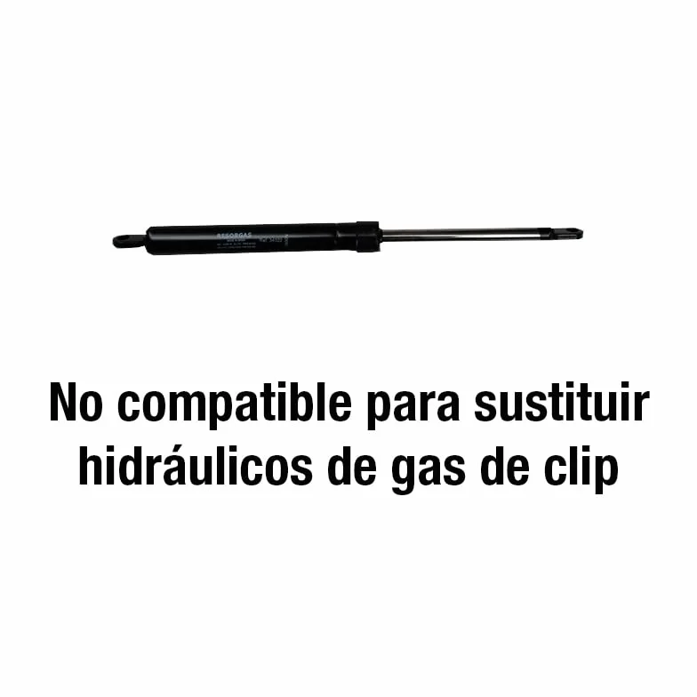 Amortiguador Hidráulico de Gas para Canapé 1600 N Pack 2 Unidades