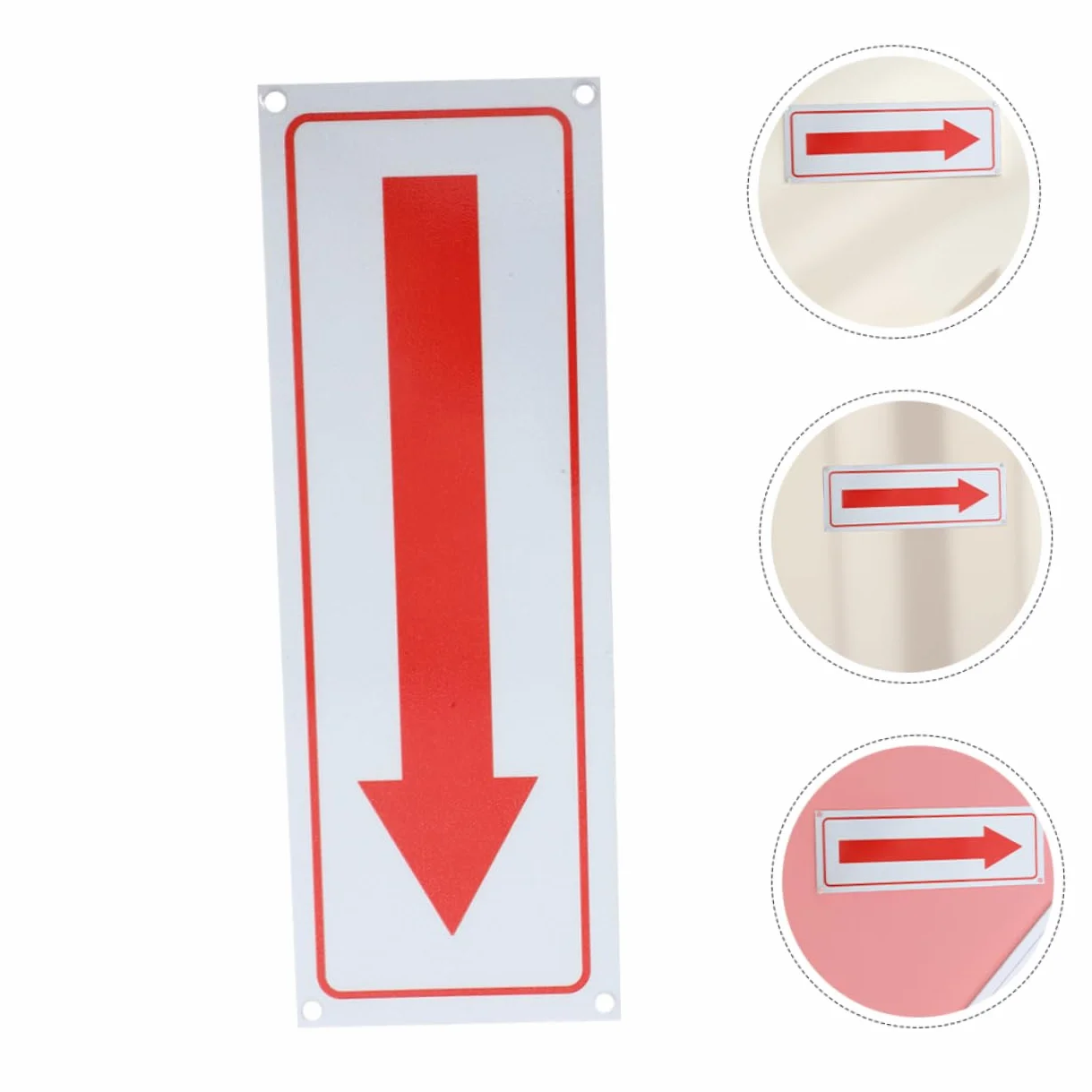CHILDWEET Señal de Flecha de Aluminio para Fábricas y Almacenes, Paquete de 2 Piezas