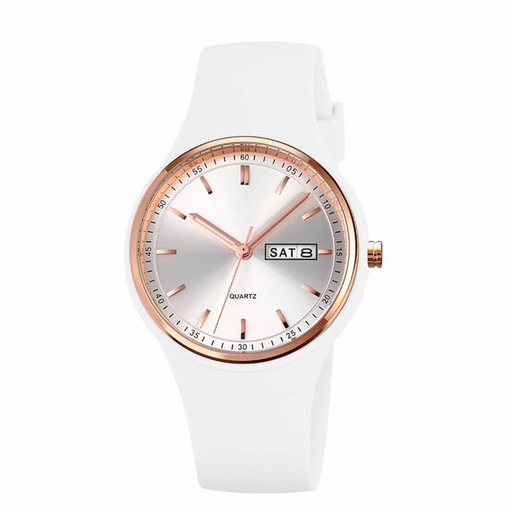 Reloj de Pulsera para Mujer con Correa de Silicona, Esfera Grande, Resistente al Agua, Deportivo, Moderno, Casual, Simple, de Cuarzo, analógico, para Mujeres y niñas