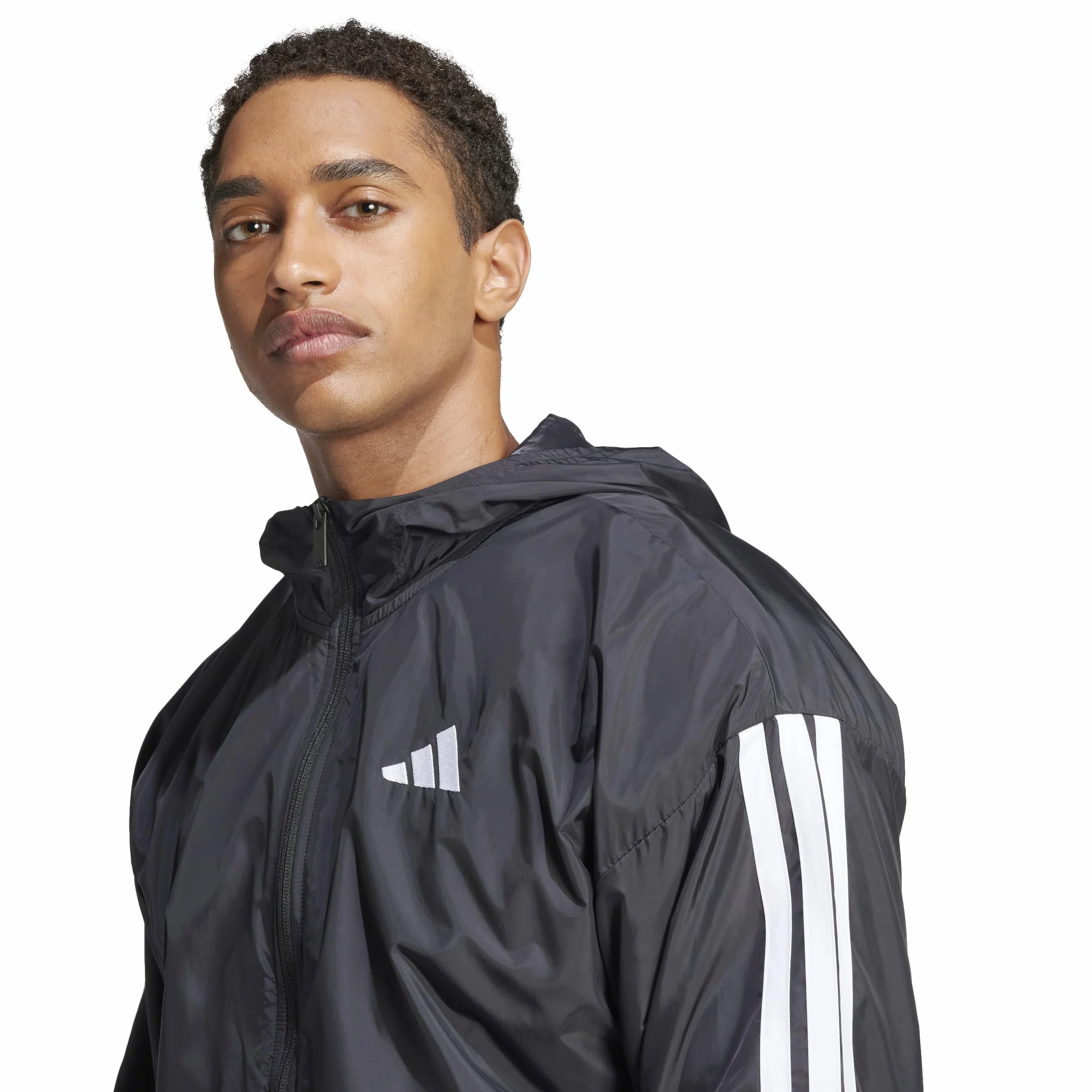 adidas Essential Three Stripes Windbreaker Chaqueta Hombre