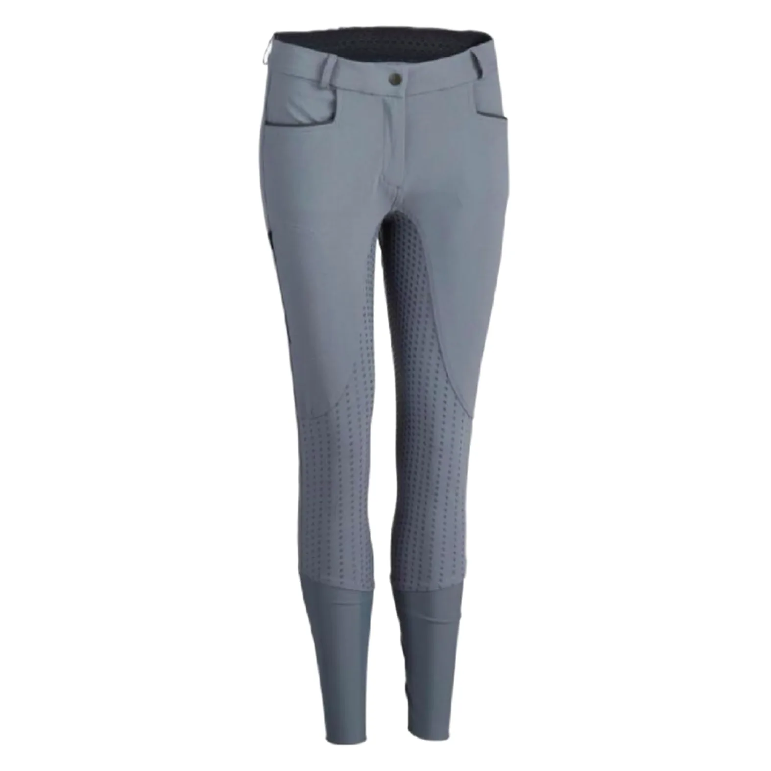 Pantalones Montar a Caballo Mujer Pantalones de equitación Profesionales Silicona for Mujer, Secado rápido, Deportivos y Antideslizantes(Blue,XS)