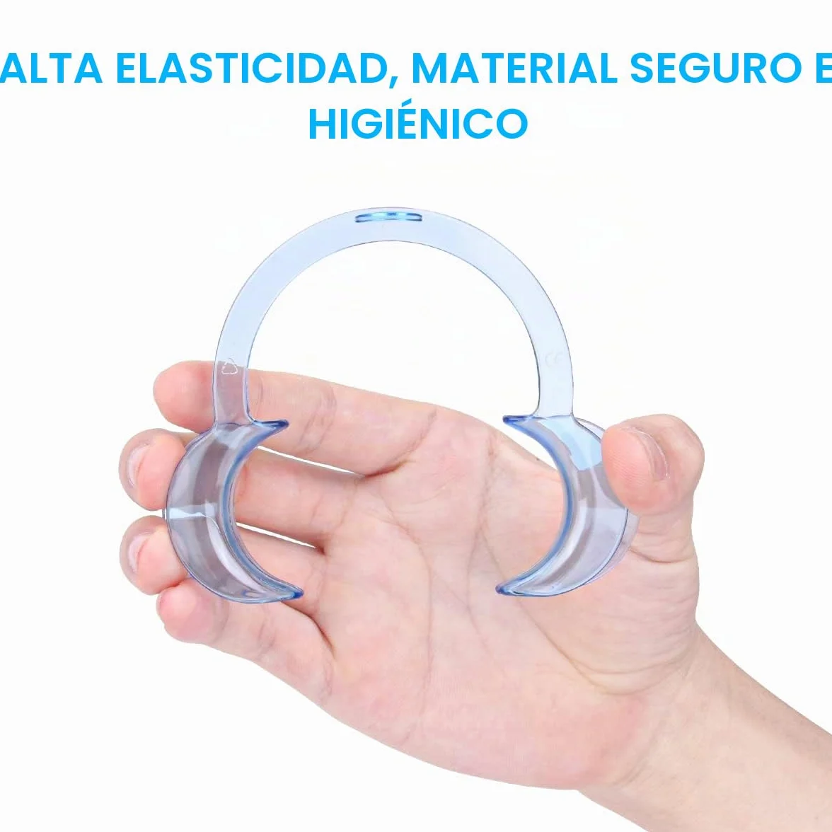 Vicloon Abridor de Boca Dental, 10pcs Retractores de Mejilla en Forma de C para Blanqueamiento de Dientes