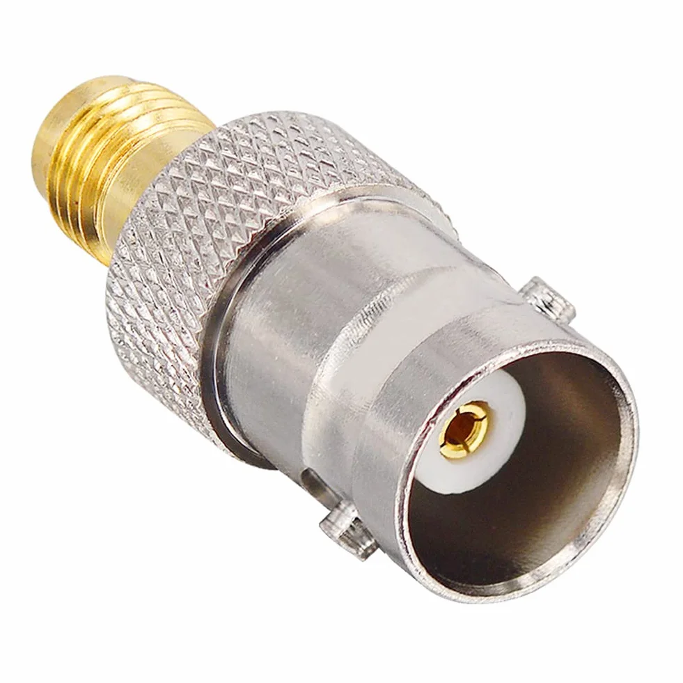 Adaptador SMA Hembra a BNC Hembra para SDR Ham Radio Baofeng UV-5R UV82 V-5R5