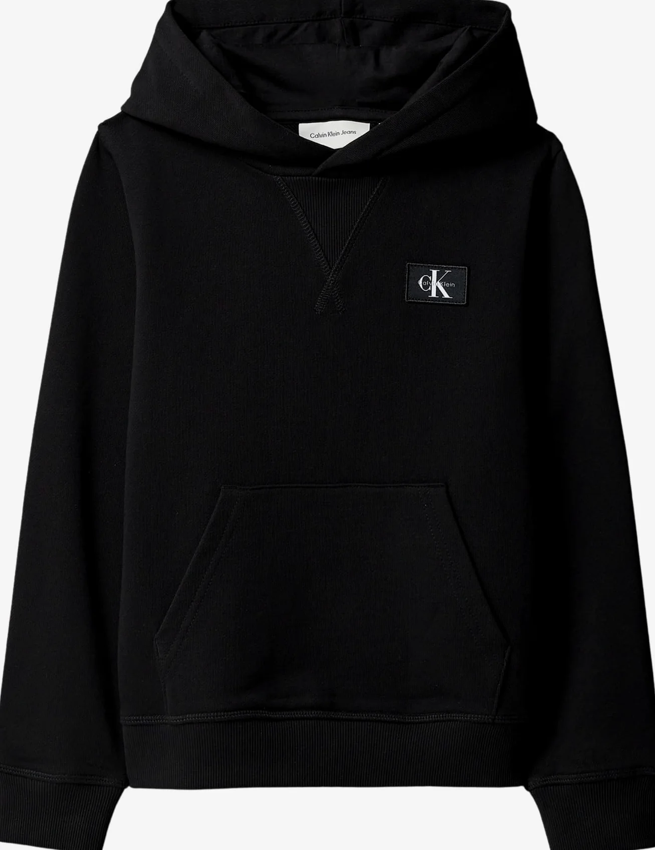 Calvin Klein Terry CK Woven Label Hoodie Lvcktjb39b Otras Sudaderas Niños