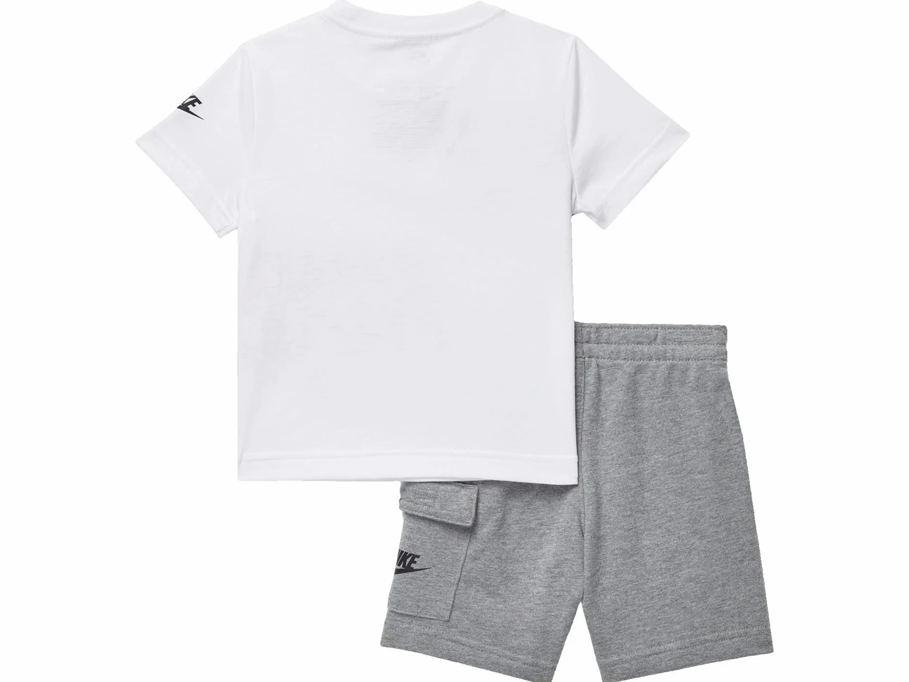 Nike Conjunto de camiseta deportiva y pantalones cortos cargo para bebé niño (bebé)