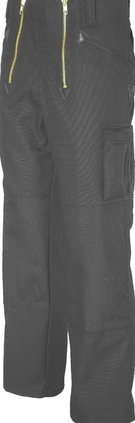 Job Uncool - Pantalones de trabajo (doble piloto/teflón) con equipamiento Cordura
