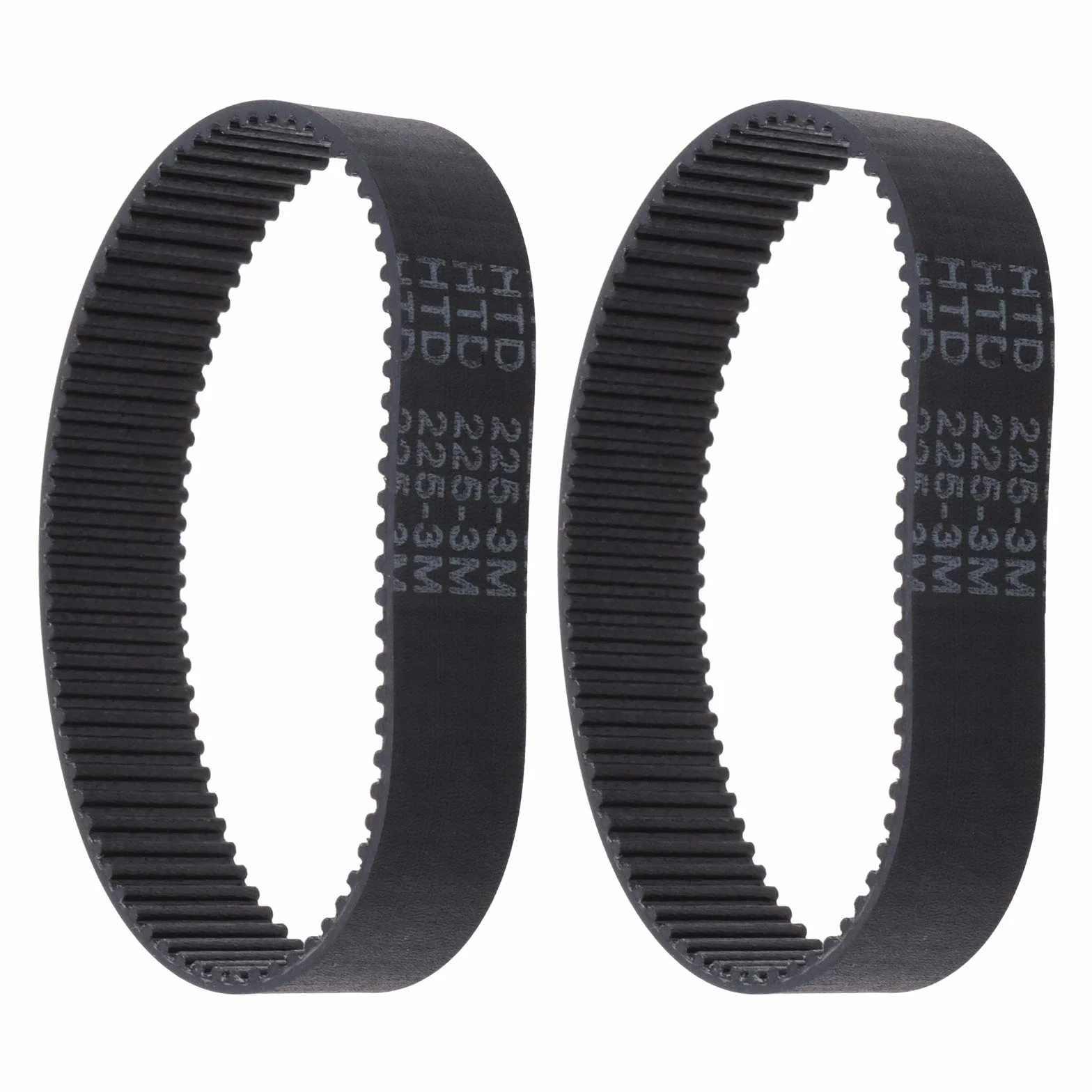 Correas dentadas de goma HTD 225 mm 75 dientes 3 mm 17 mm ancho bucle