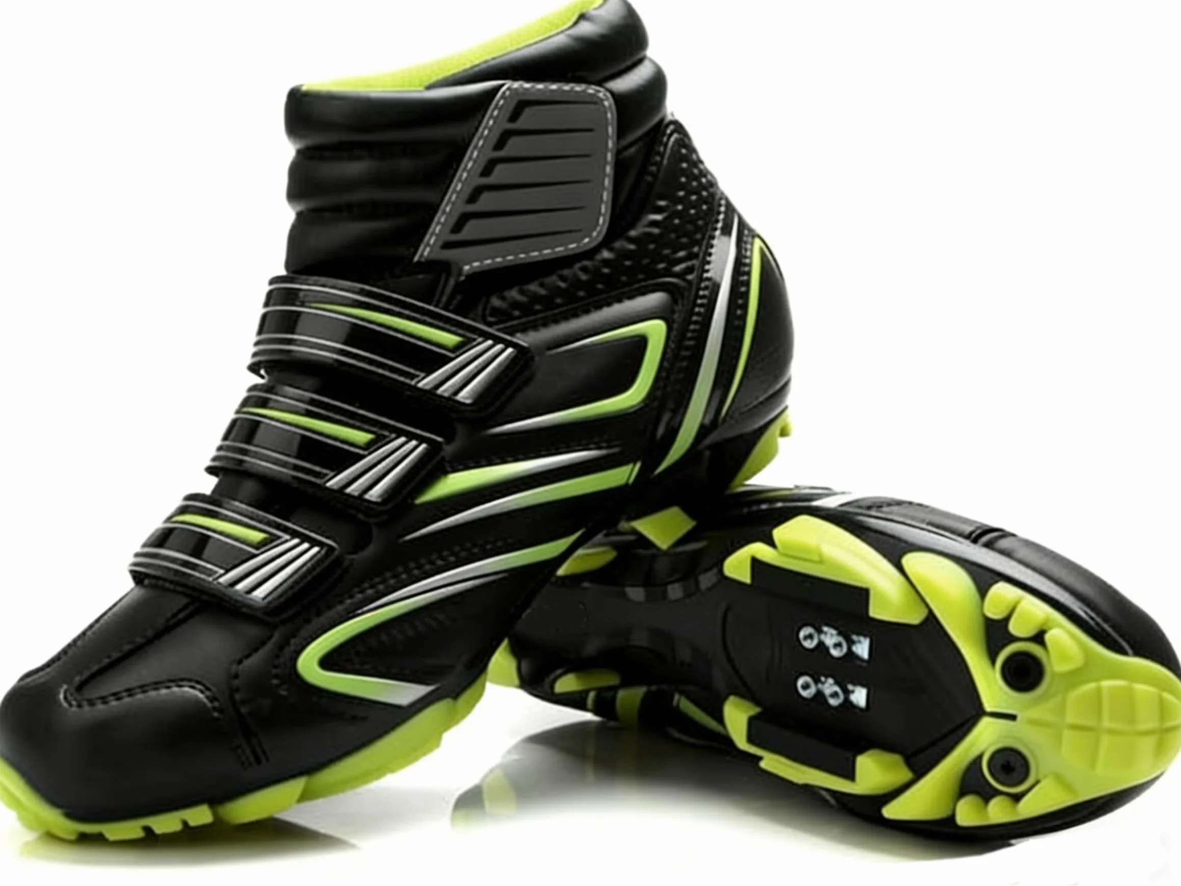 Zapatillas de Ciclismo MTB de Invierno Botas de montaña Hombre/Mujer Antideslizantes Impermeable SPD