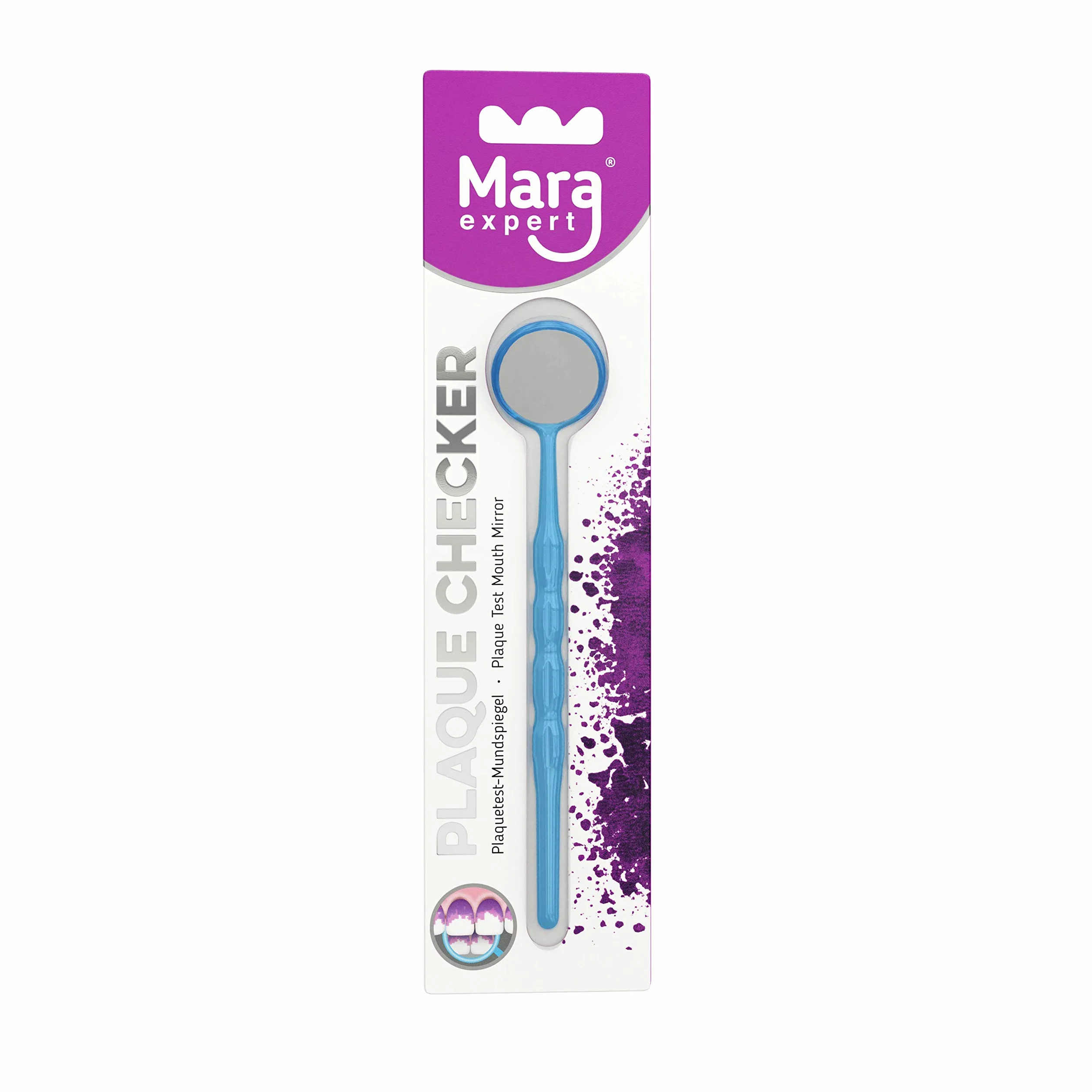MARA EXPERT Plaque Checker Espejo de boca profesional antivaho