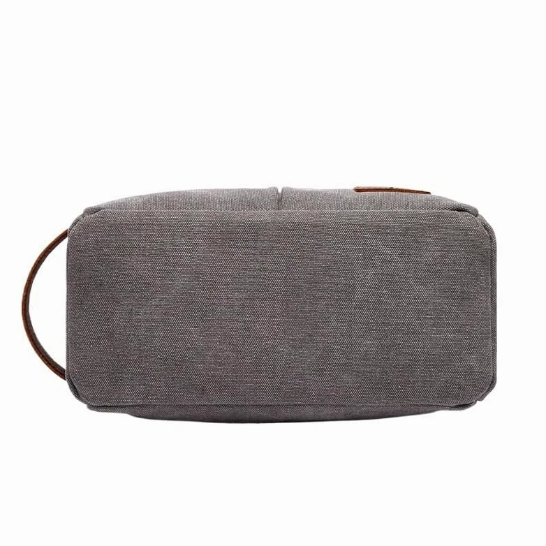 Neceser Bolsa de artículos de tocador, Bolsa de Maquillaje portátil de Viaje, Gran Capacidad, Bolsa de Almacenamiento Multifuncional Simple, Bolso de Viaje Neceser Viaje(Coffee)