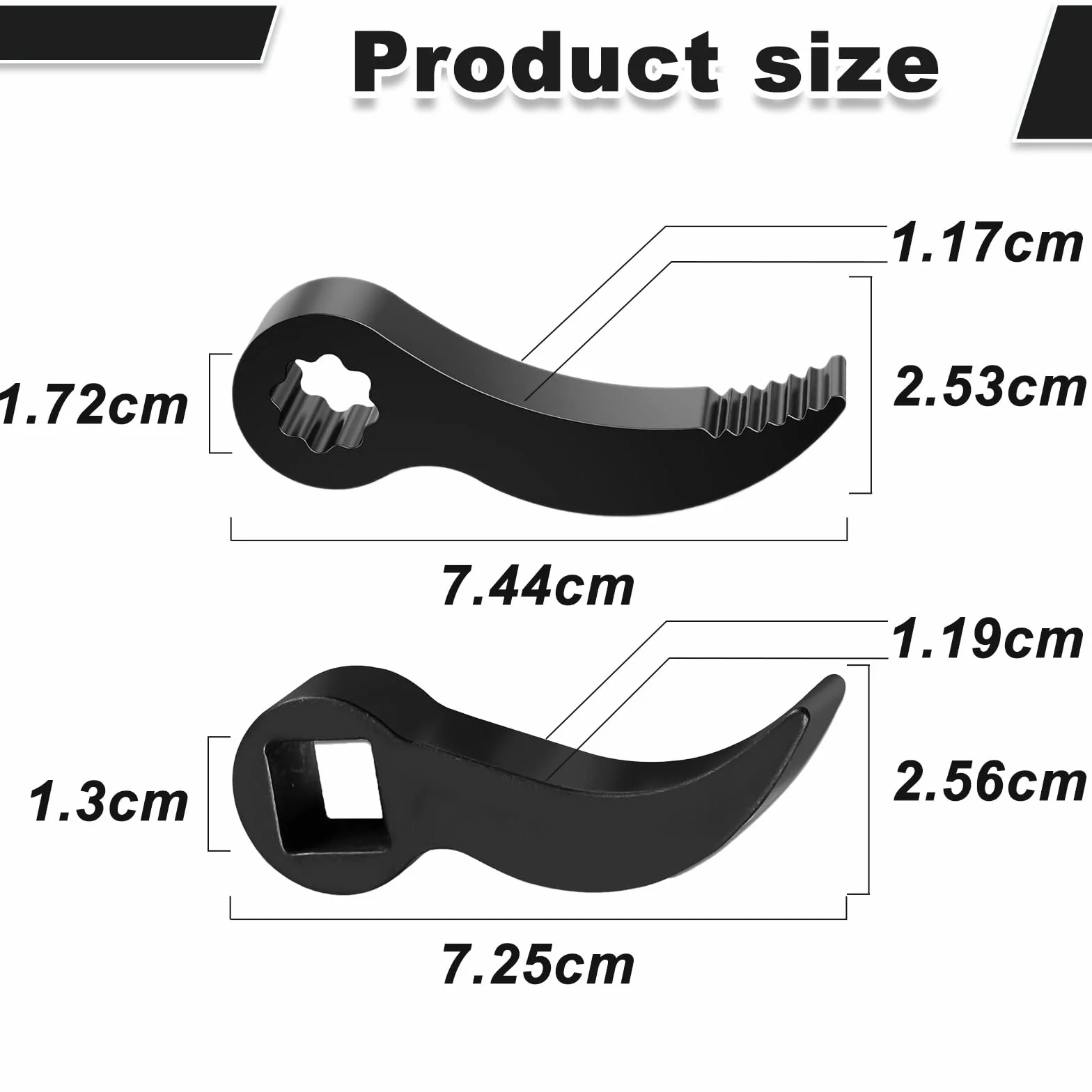 Adaptador para Llave de Trinquete de Palanca 1/2 Pulgada Antióxido Ángulo Flexible