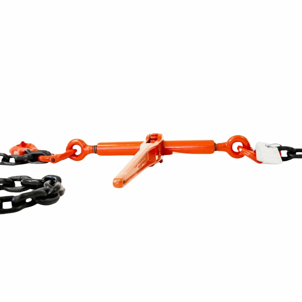 Cadena de amarre 10 mm 6300 daN 3,5 m con tensor de carraca
