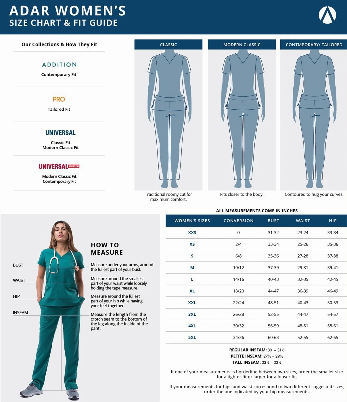 Adar Pro Prendas médicas para Mujer - Casaca médica sin Mangas con Cuello en V