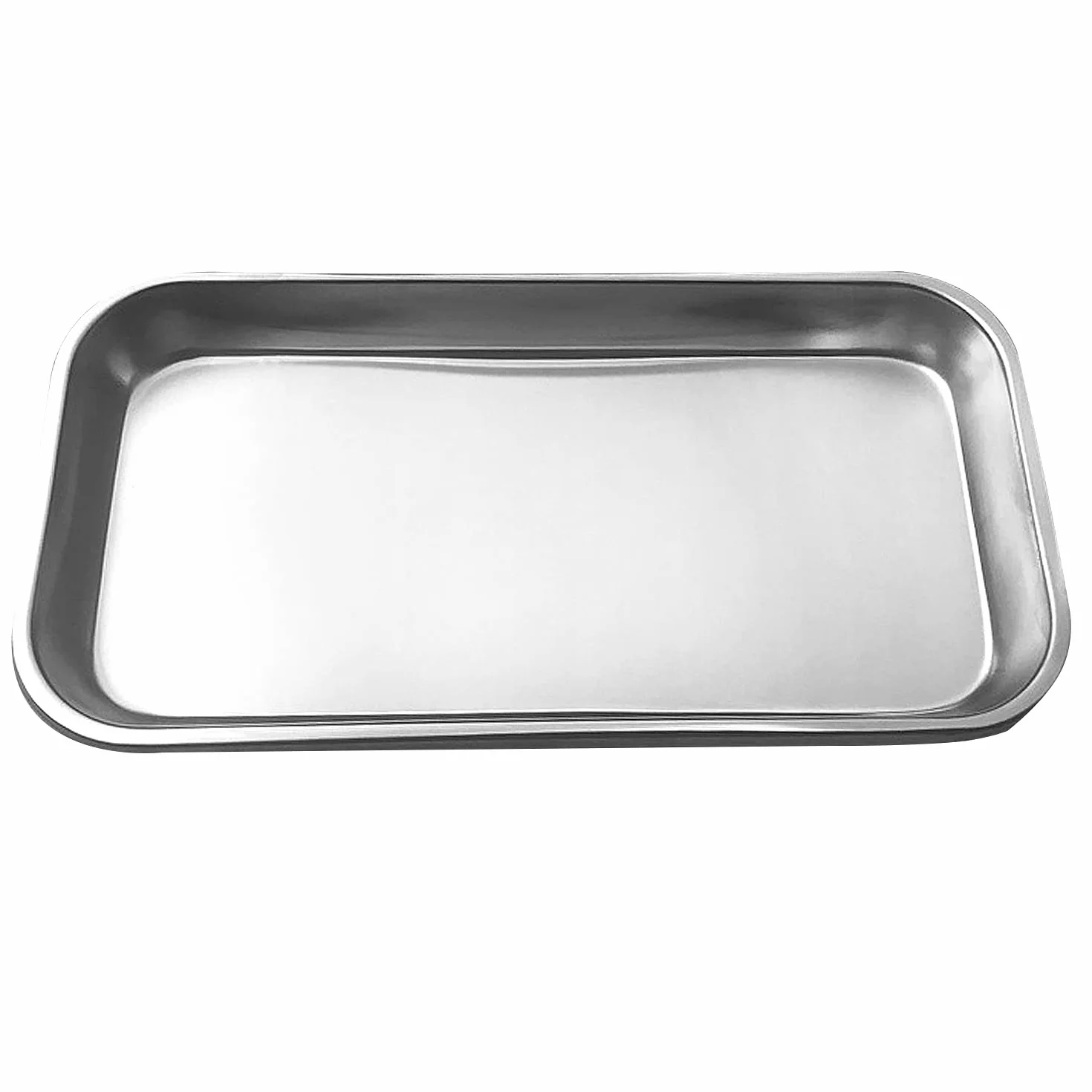 Bandeja médica de Acero Inoxidable para Instrumentos de Laboratorio