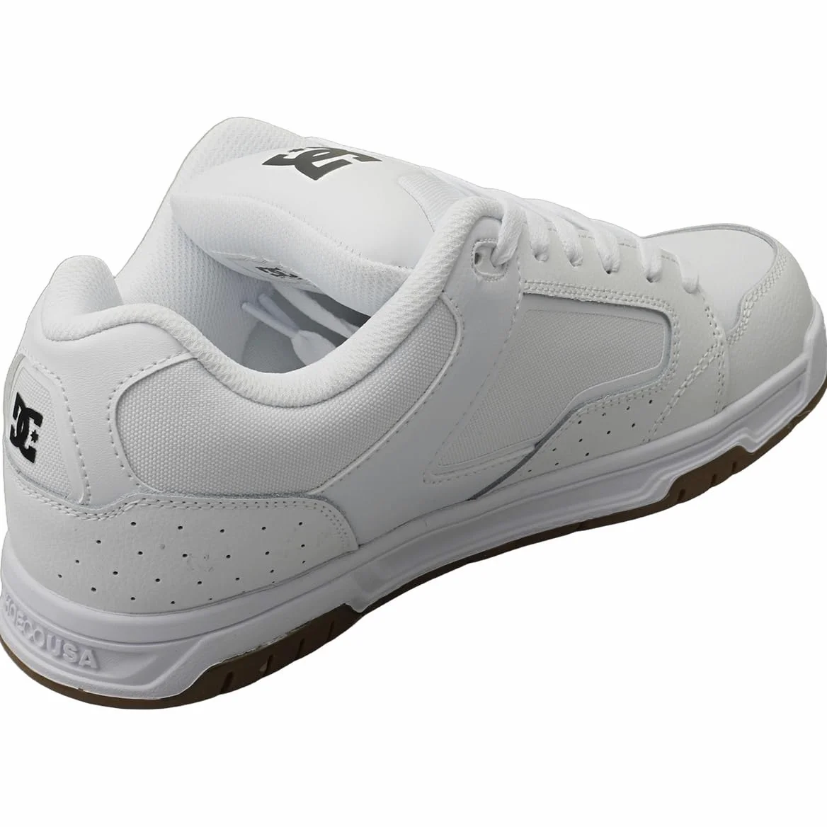 DC Shoes Coiler - Zapatillas de skate para hombre, color blanco/negro/chicle