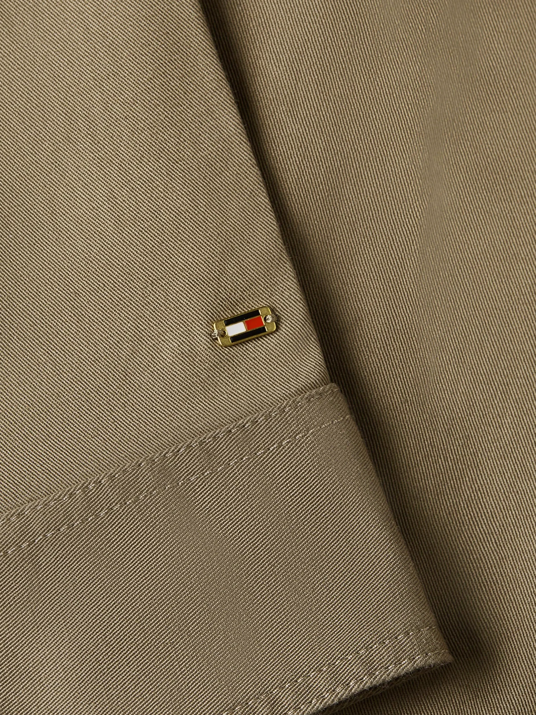 Tommy Hilfiger Chaqueta tipo camisa Mujer Gold Button Utility con bolsillos en el pecho