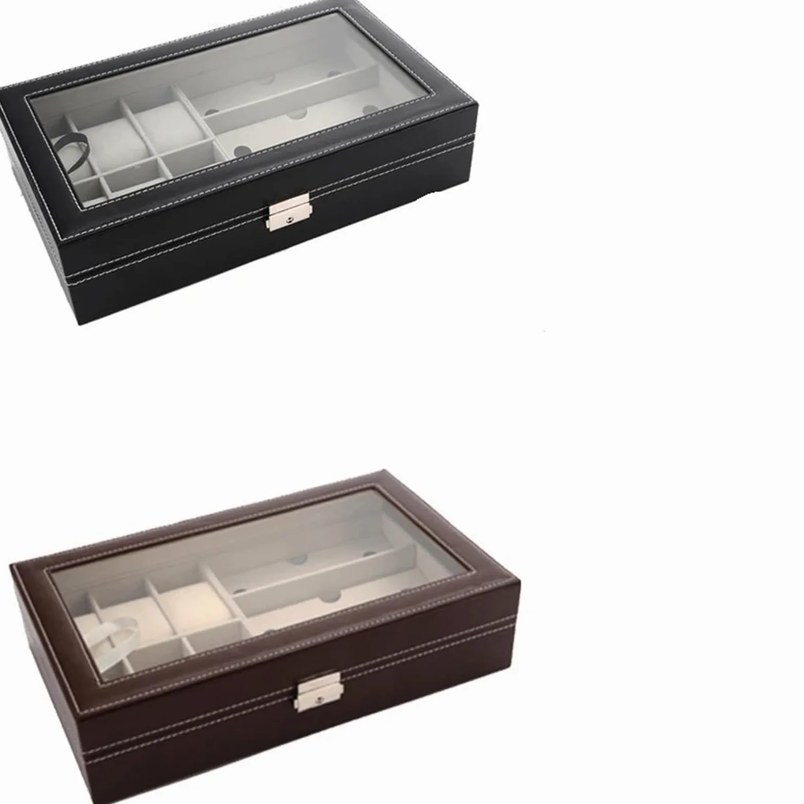 Caja de almacenamiento for gafas sol, joyero, organizador joyas, soporte for y relojes, regalo Para Gafas