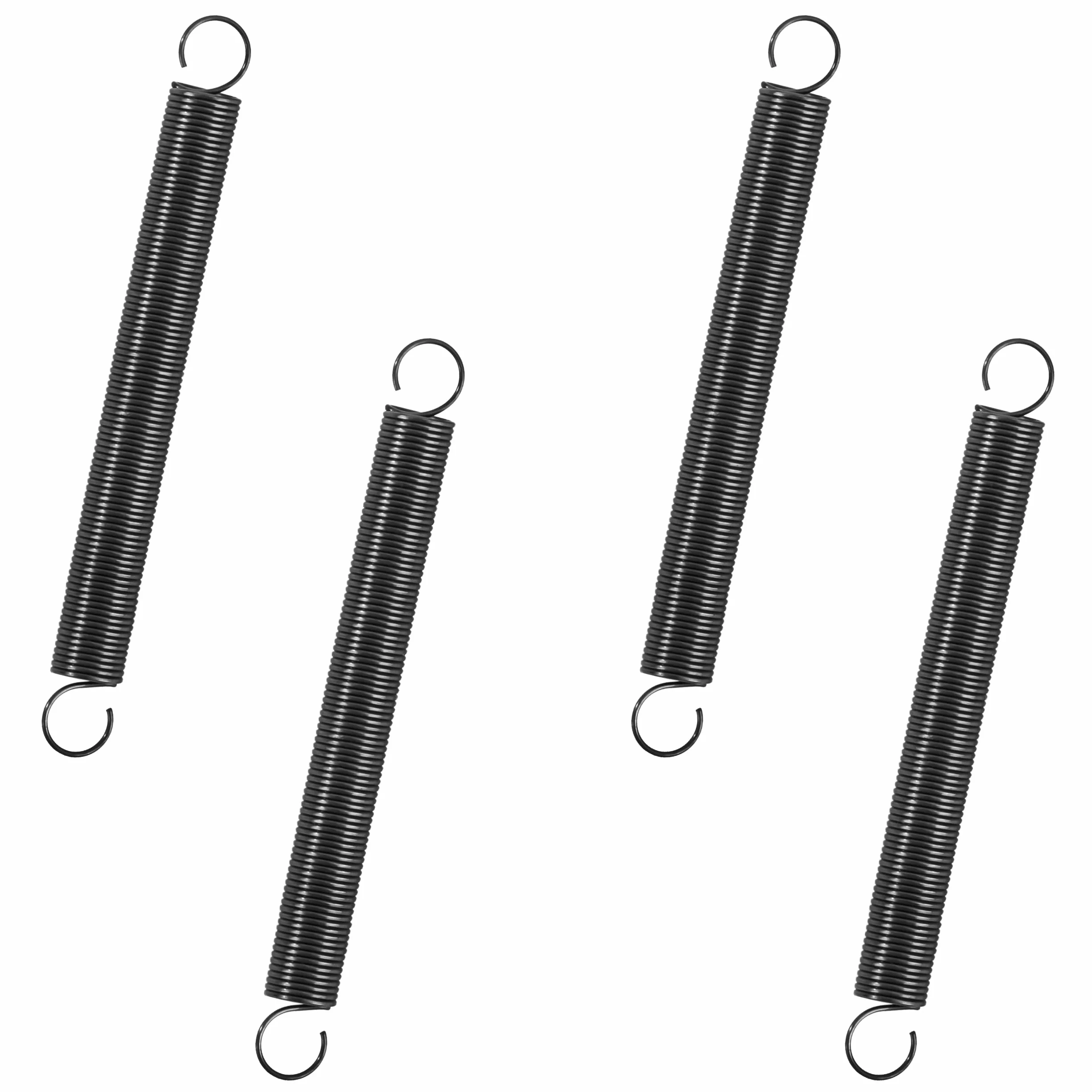Resortes de Extensión 40mm Muelles de Tensión Gancho Alambre Piano 4mm 0,35mm 0,2KG 20 Piezas