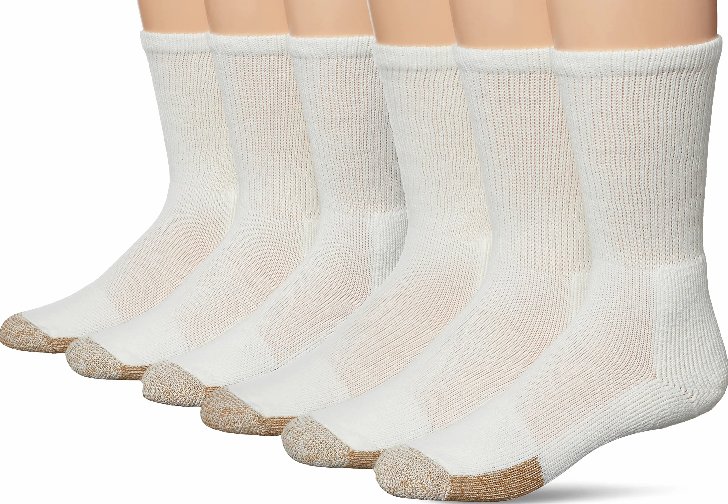 Thorlos Calcetines de Tenis TX MAX Cushion Crew (Pack de 6) Unisex Adulto