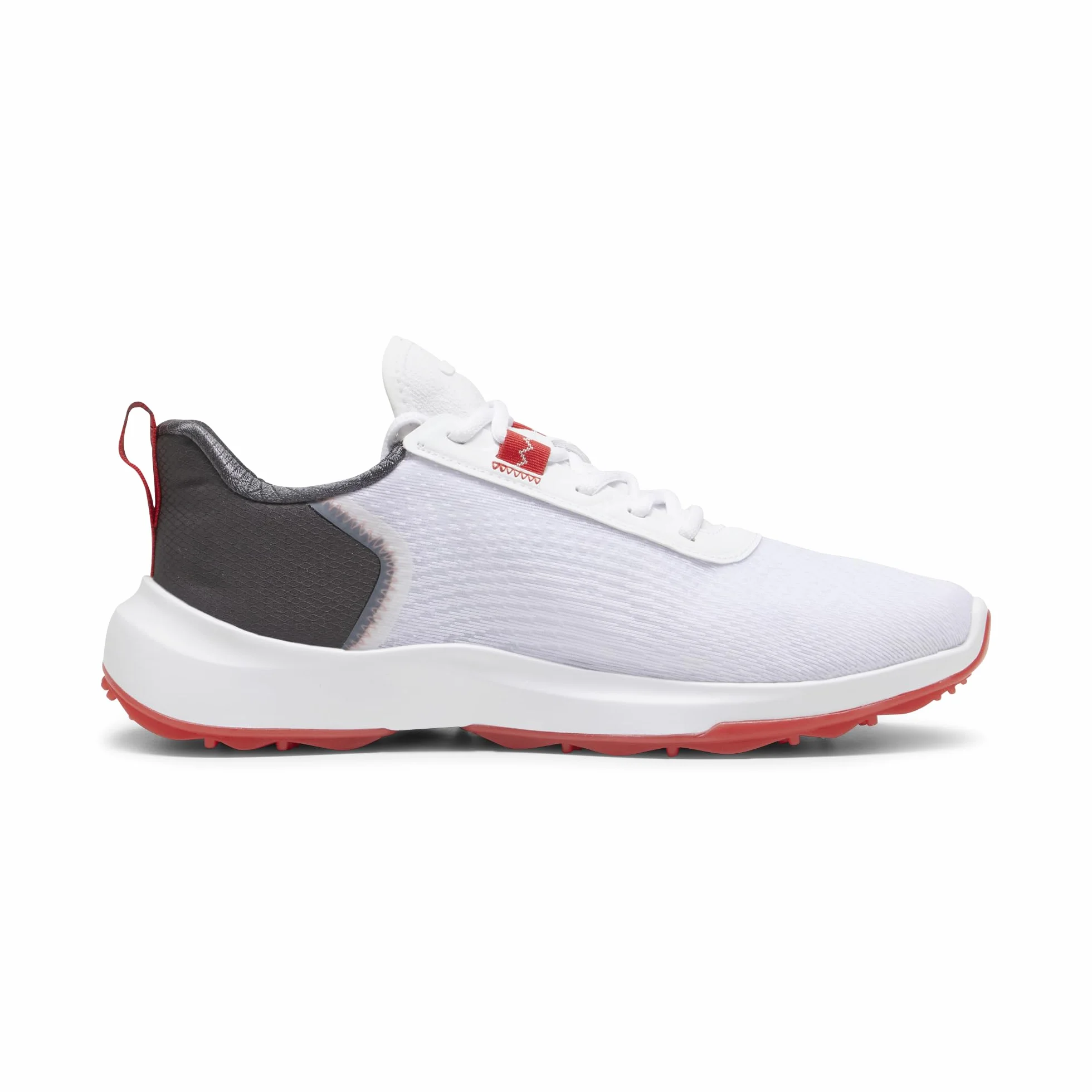 Puma Fusion Crush - Zapatos Deportivos de Golf para Hombre, White/Dark Coal, 42 EU