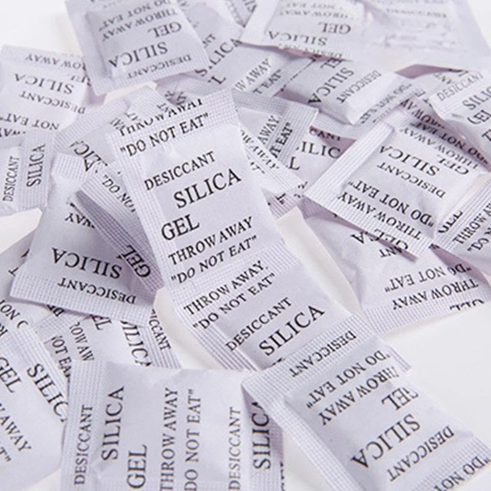 Bolsas desecantes de gel de sílice 200pcs Absorbe la humedad