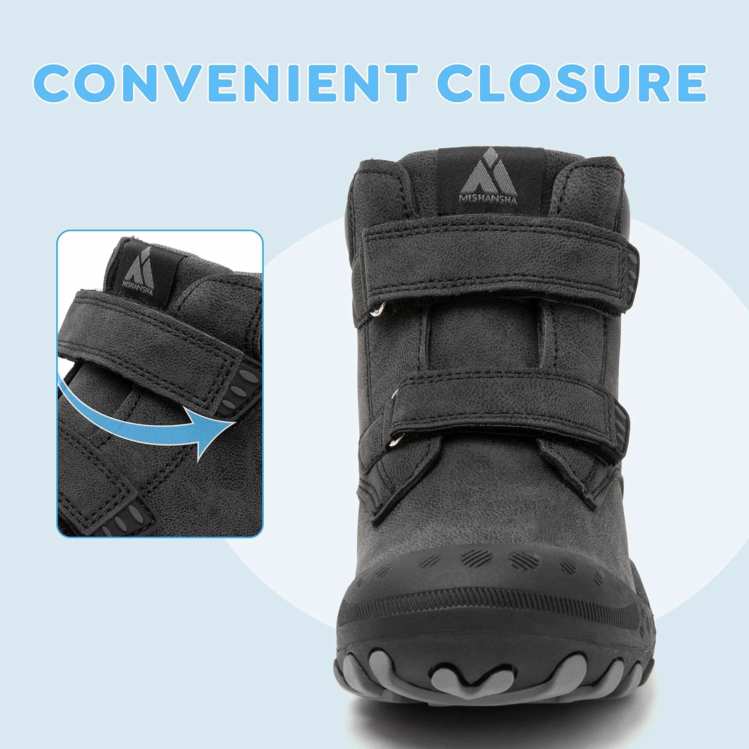 Mishansha Zapatillas de Senderismo para Niños Antideslizante Niños Niñas Botas de Trekking Ligeras Deportivas Tallas 24-38 EU