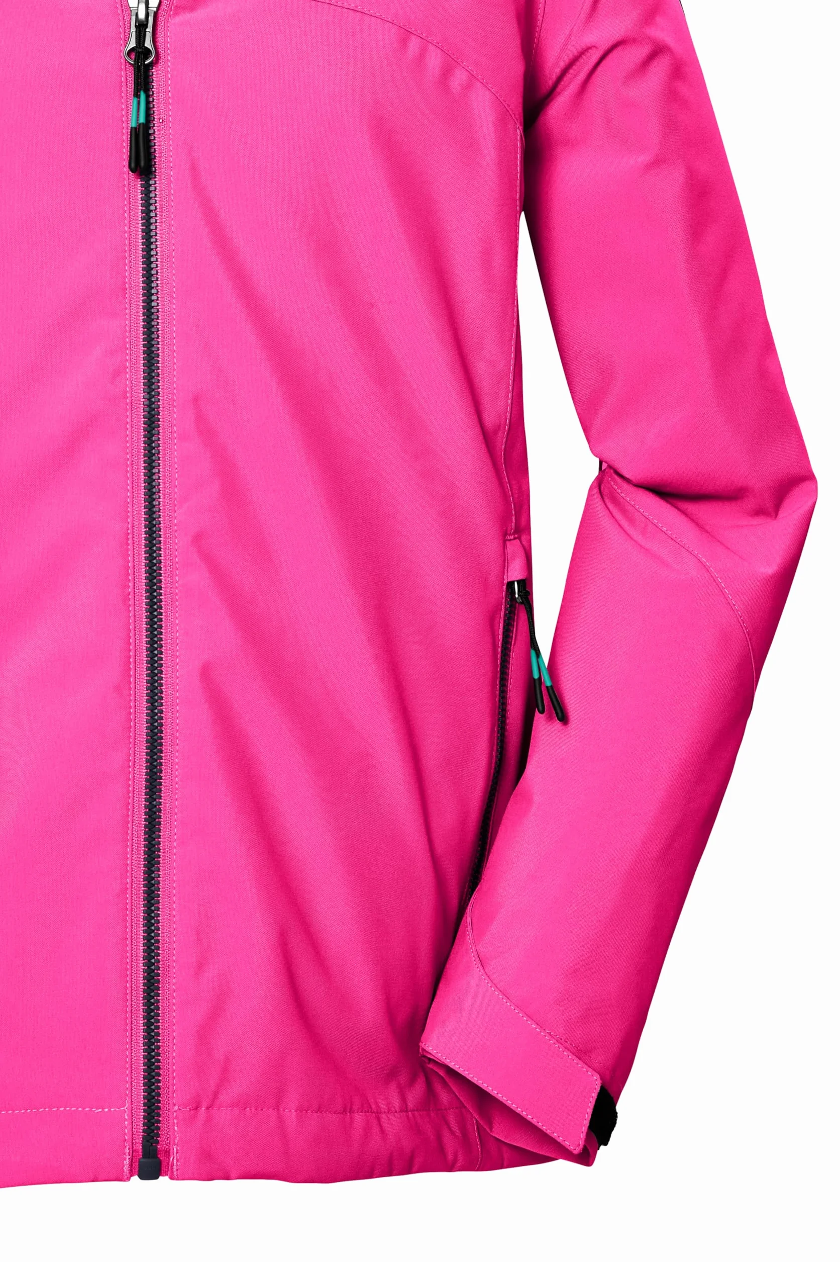 Killtec Kos 146 Grls Jckt Chaqueta funcional impermeable/chaqueta impermeable con capucha Niñas