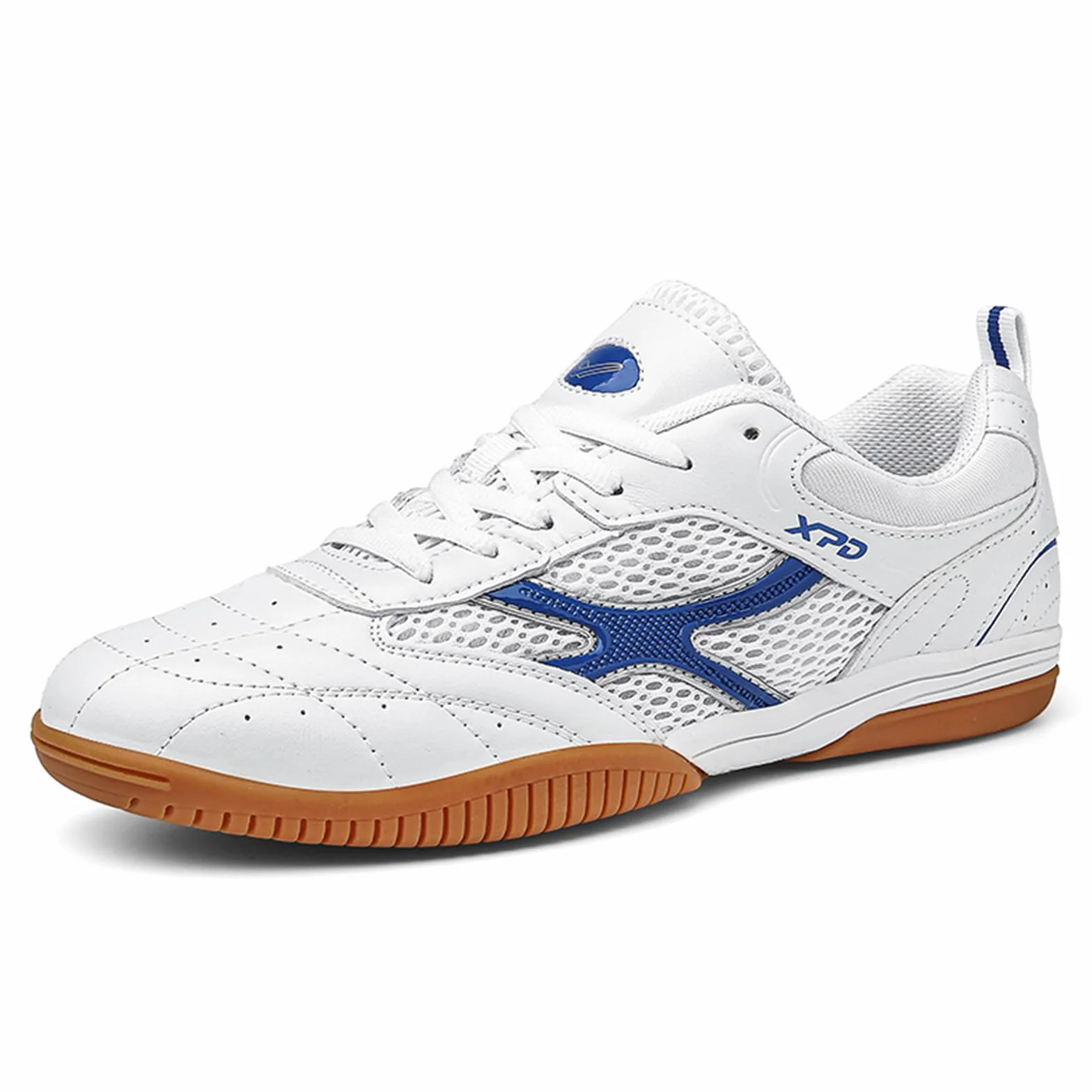 Zapatillas de Tenis de Mesa y Bádminton Antideslizantes No Dejan Marcas para Interior Hombres Mujeres