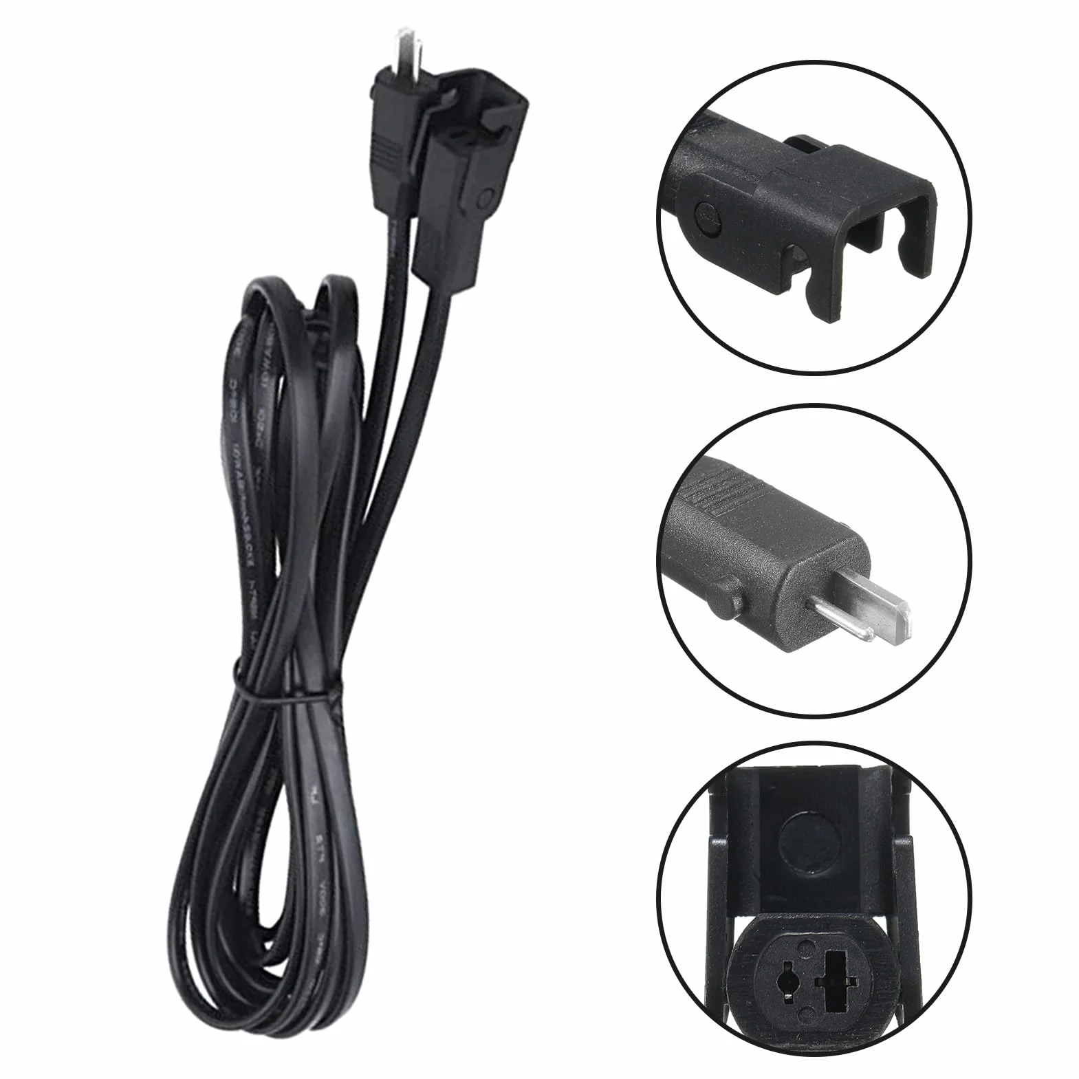 Cable de alimentación reclinable 6.5 pies para silla de elevación eléctrica, conector de control