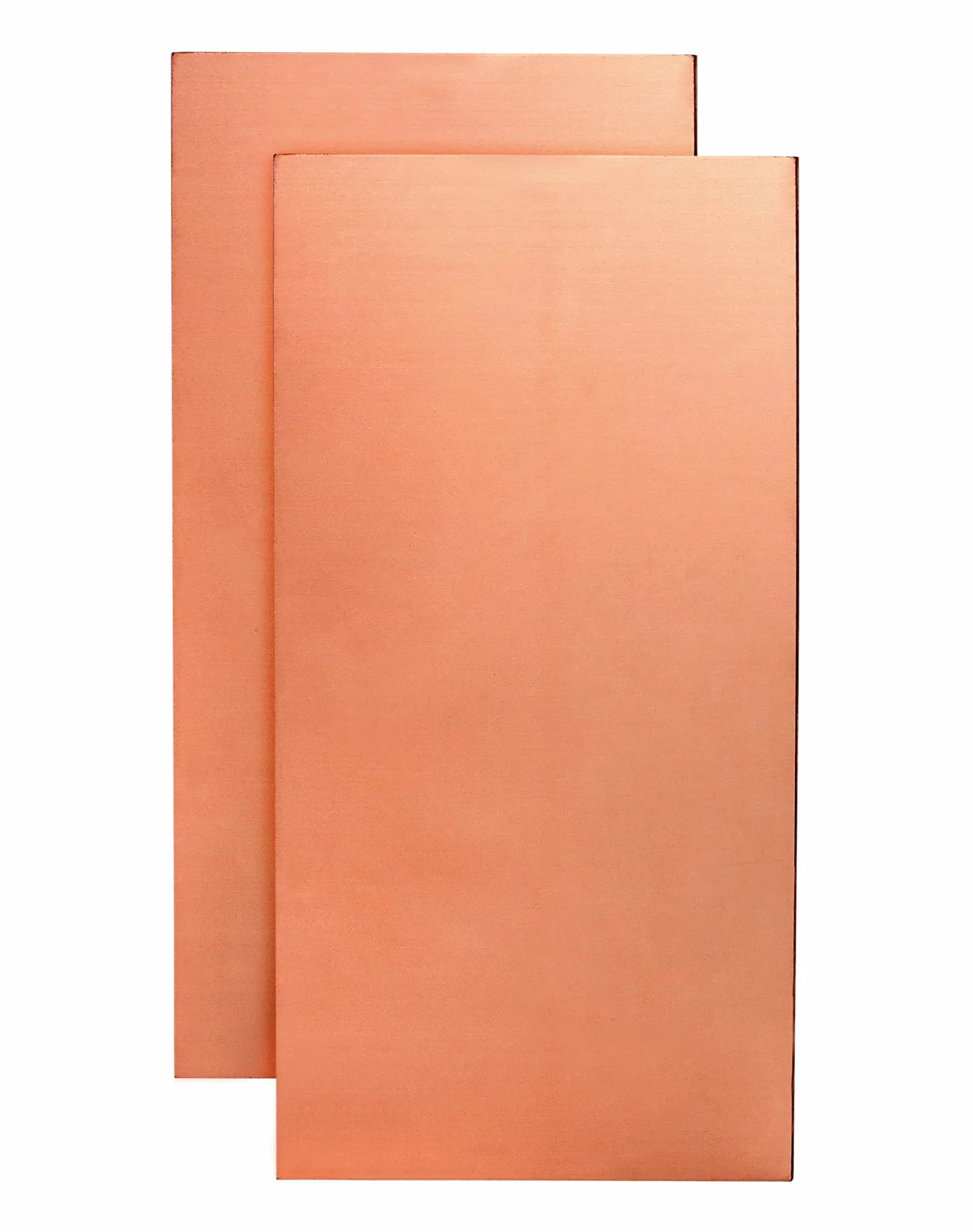 QWORK® Lamina Cobre Puro 99,9% 1mm Espesor 200 mm x 100 mm x 1 mm
